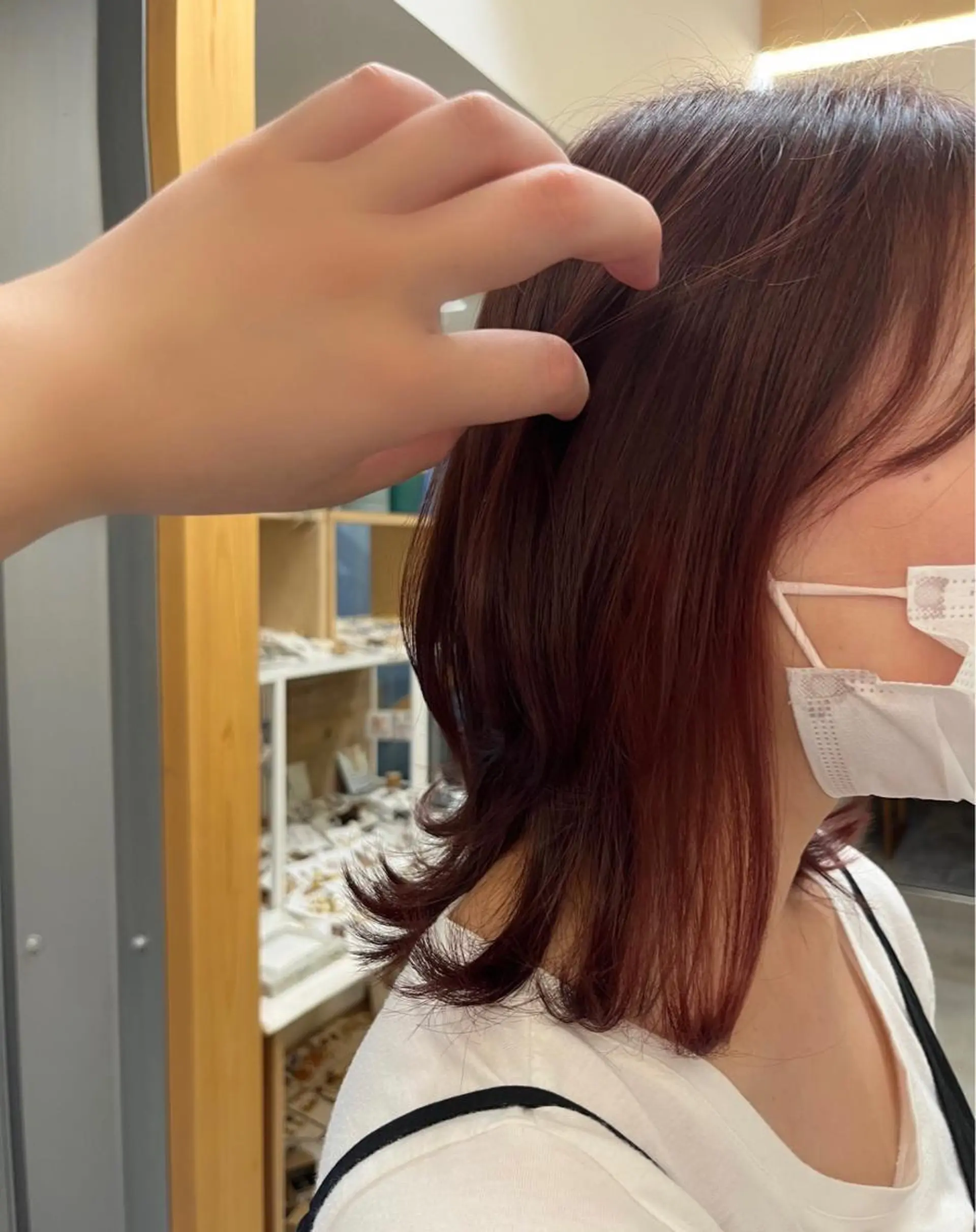 ミディアム カラー ブリーチ TEMIL HAIR 《まお》のヘアスタイル