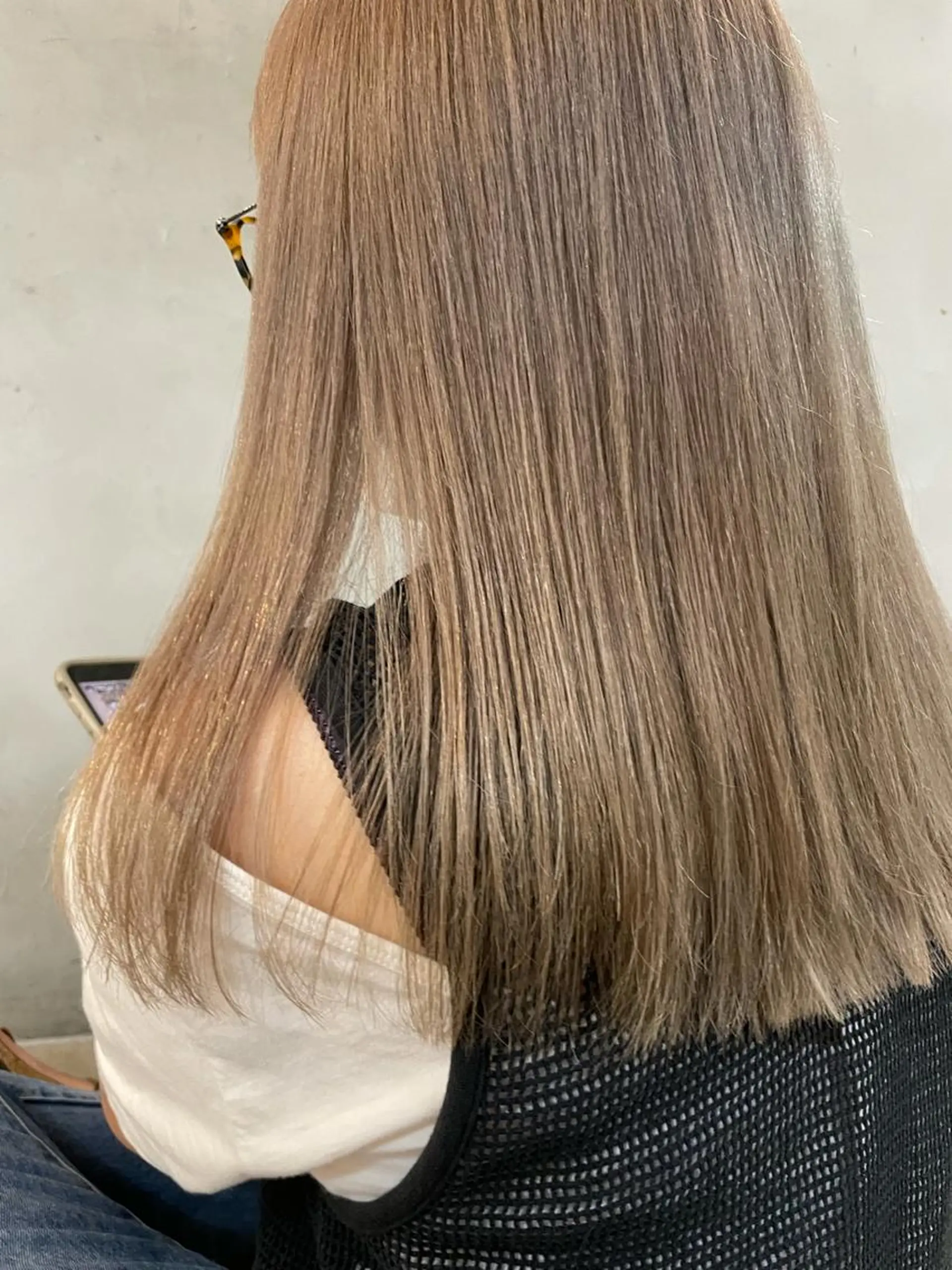 ロング 小顔レイヤー×コンパ クトボブ/林隆平のヘアスタイル