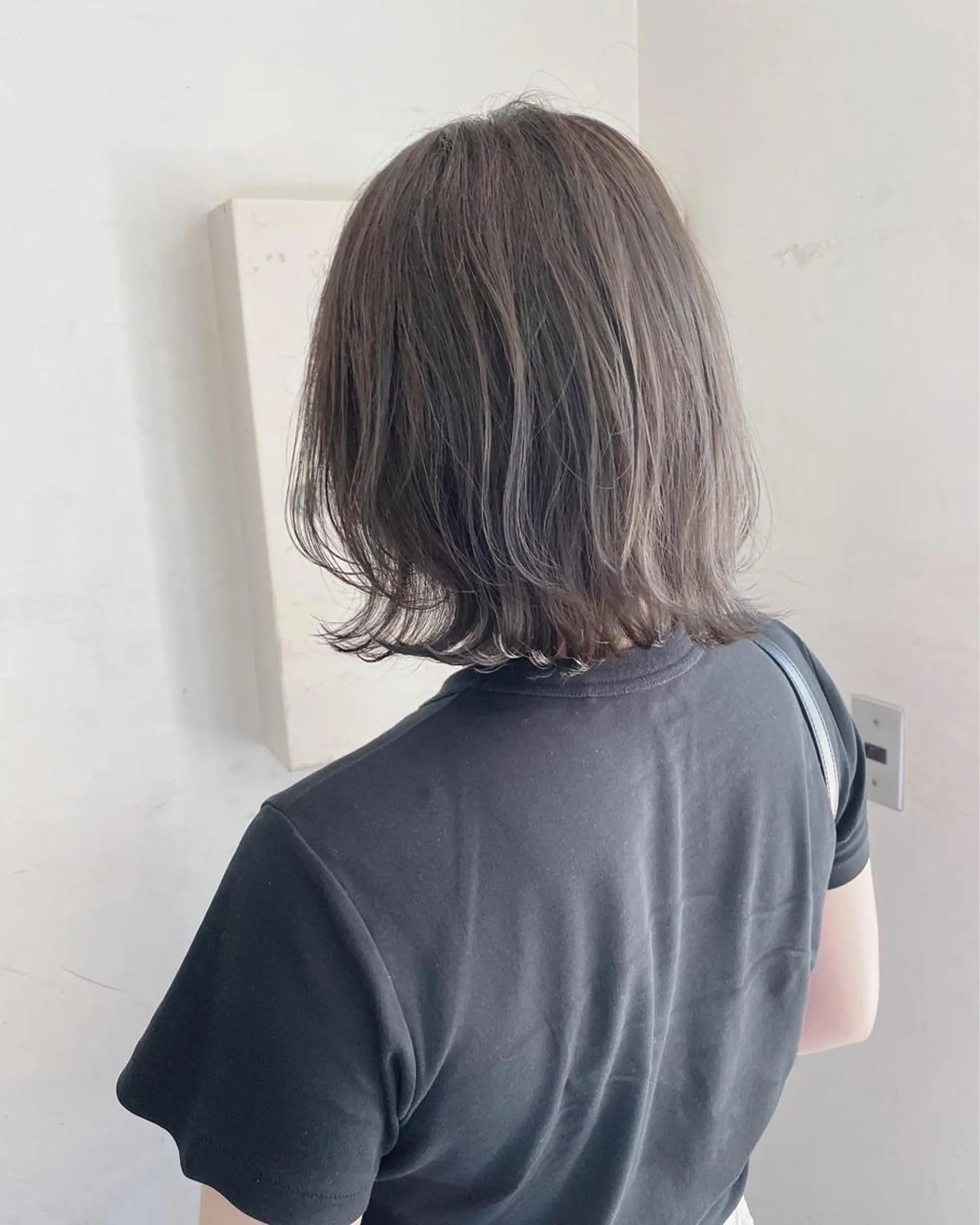 ミディアム ボブレイヤー ボブ レイヤーカット レイヤーカット✂️ 横浜No1♡下鳥翔子のヘアスタイル