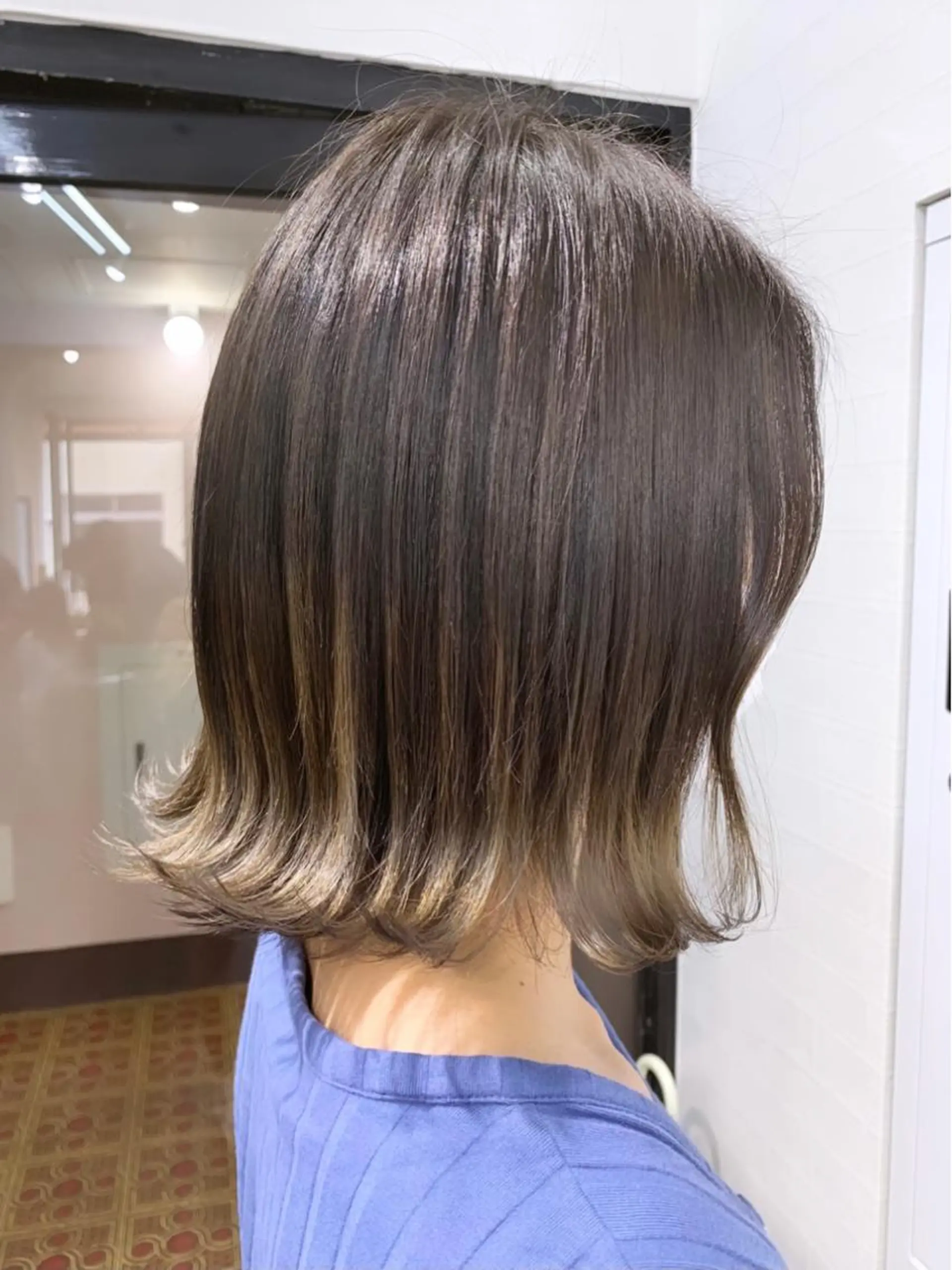 ショート カラー ブリーチ ケアブリーチ ヘアカラー 🧠U-topia 西村彩🧠のヘアスタイル