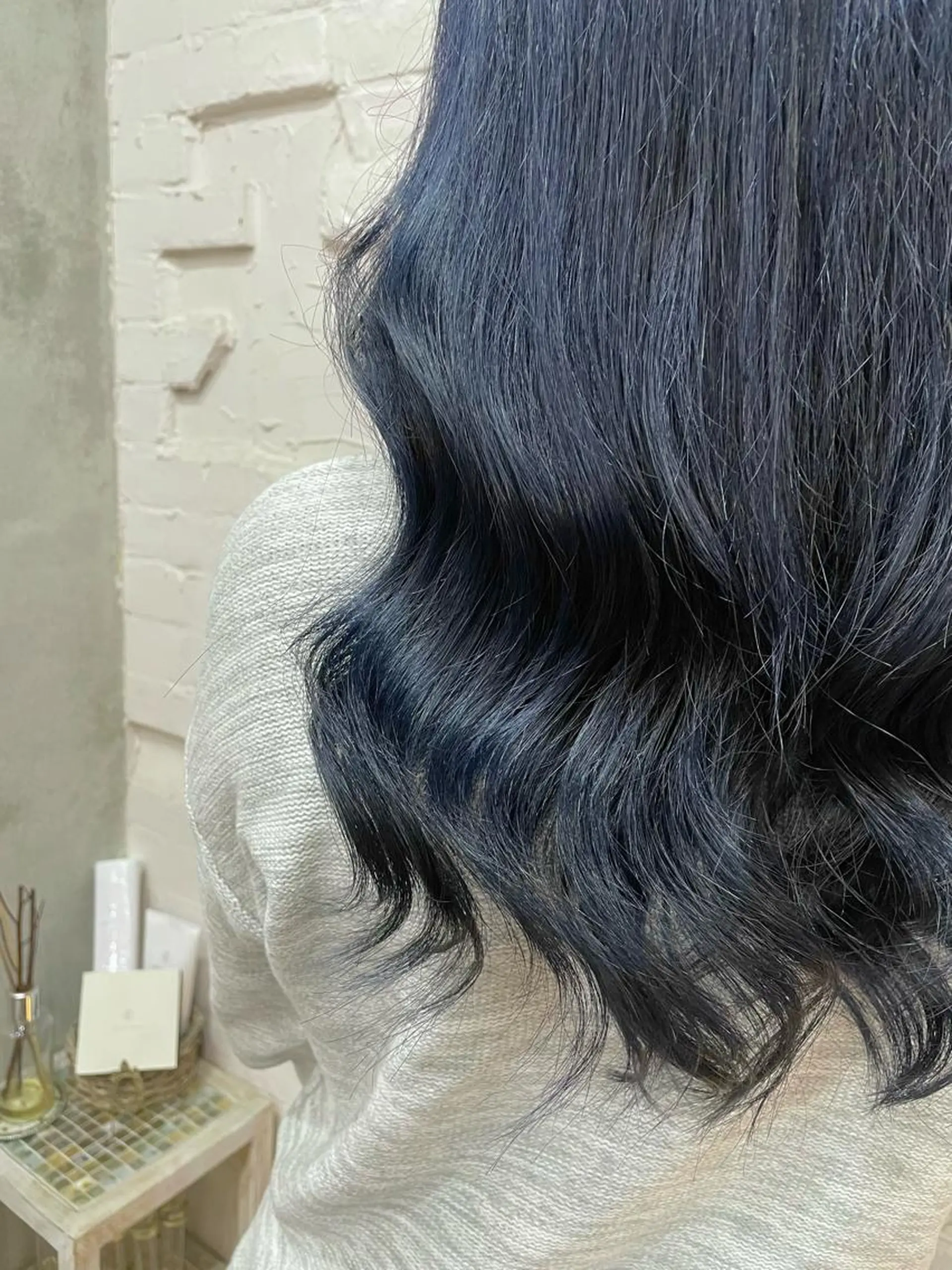 セミロング カラー ヘアカラー トリートメント 【ピンク/韓国ヘア/ ヘアセット】亜海のヘアスタイル