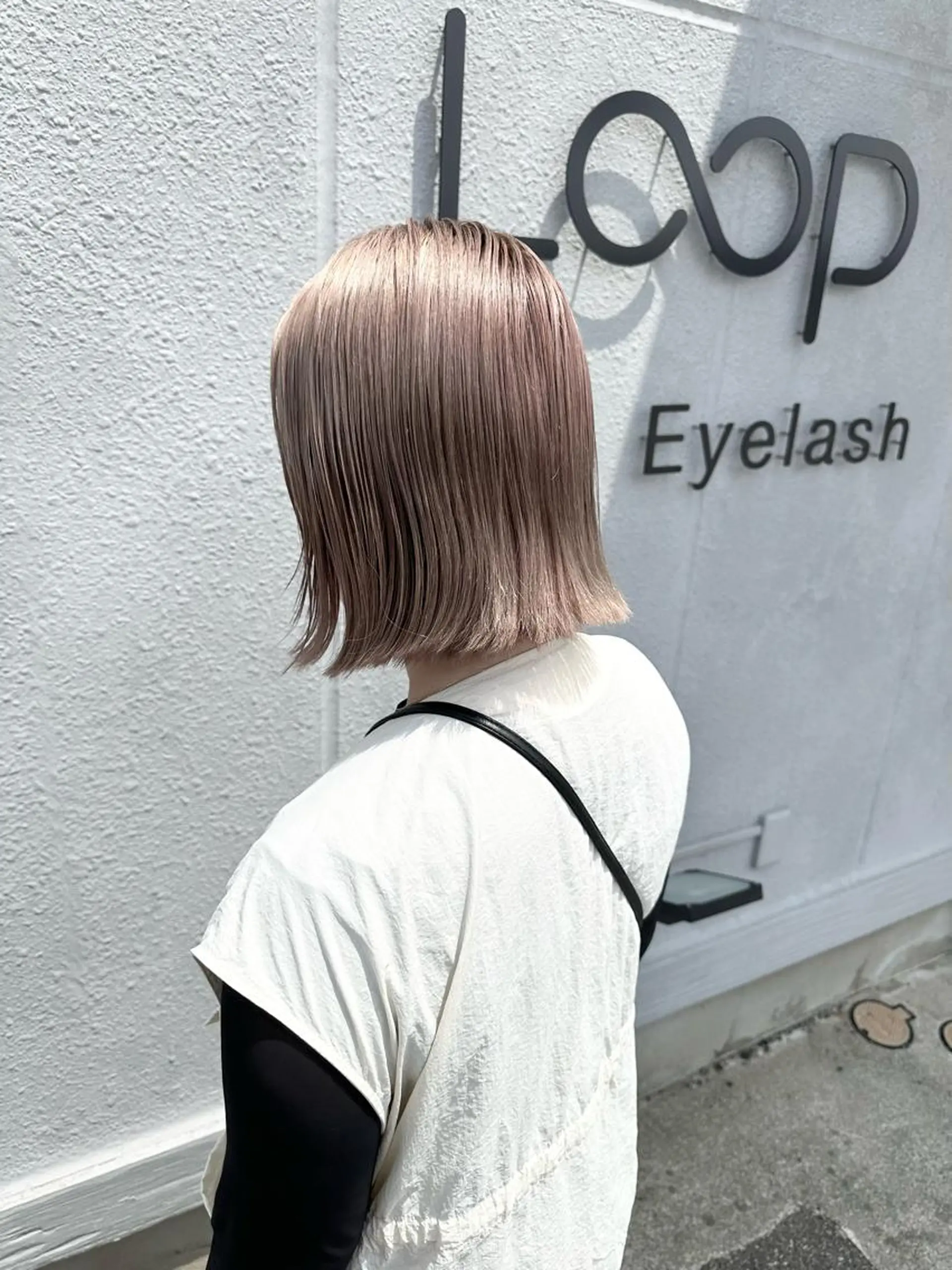 ショート カラー LOOP hairのヘアスタイル