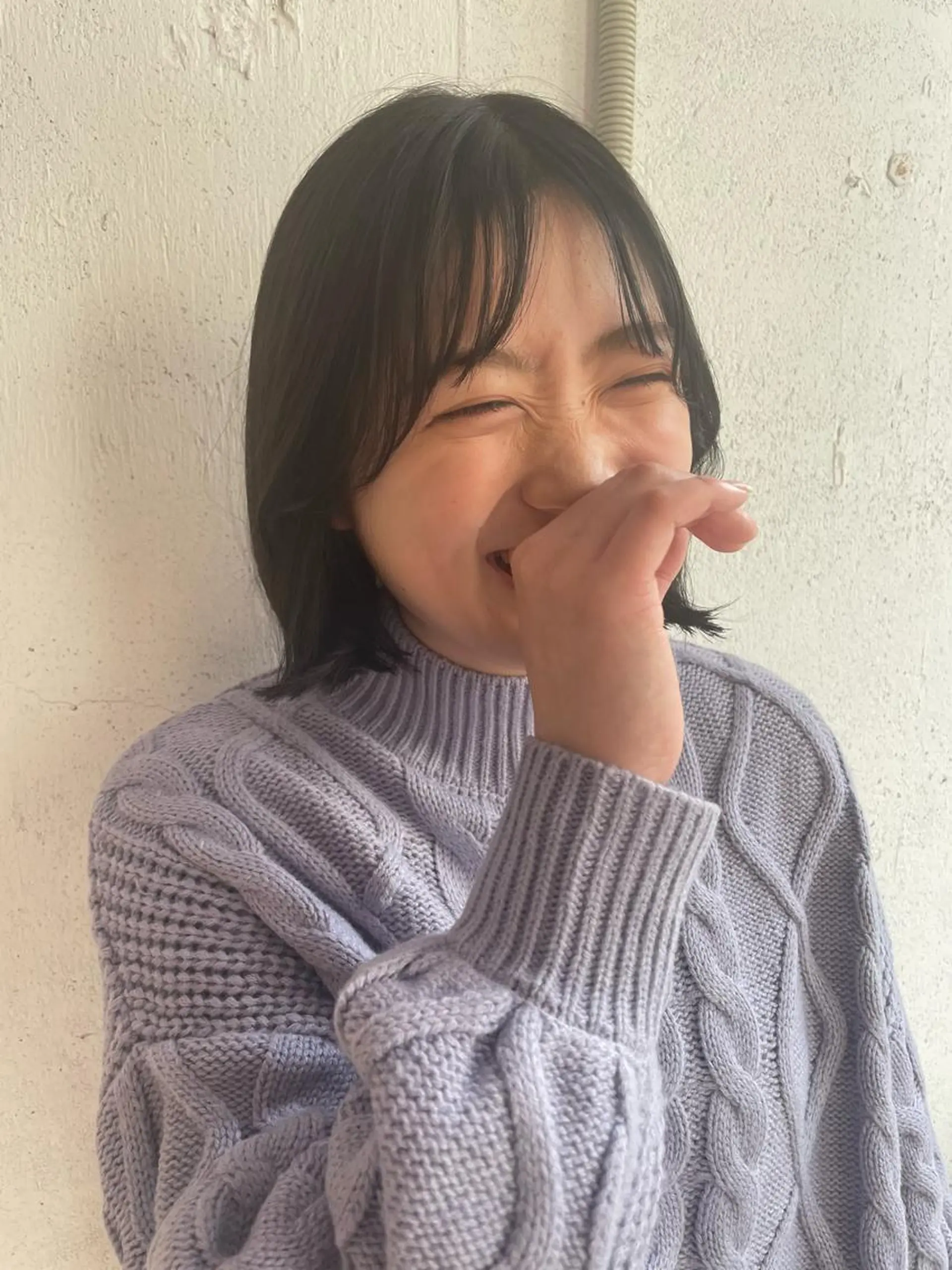 ミディアム カラー カット ヘアカラー トリートメント hisano / ハイトーン･透明感のヘアスタイル