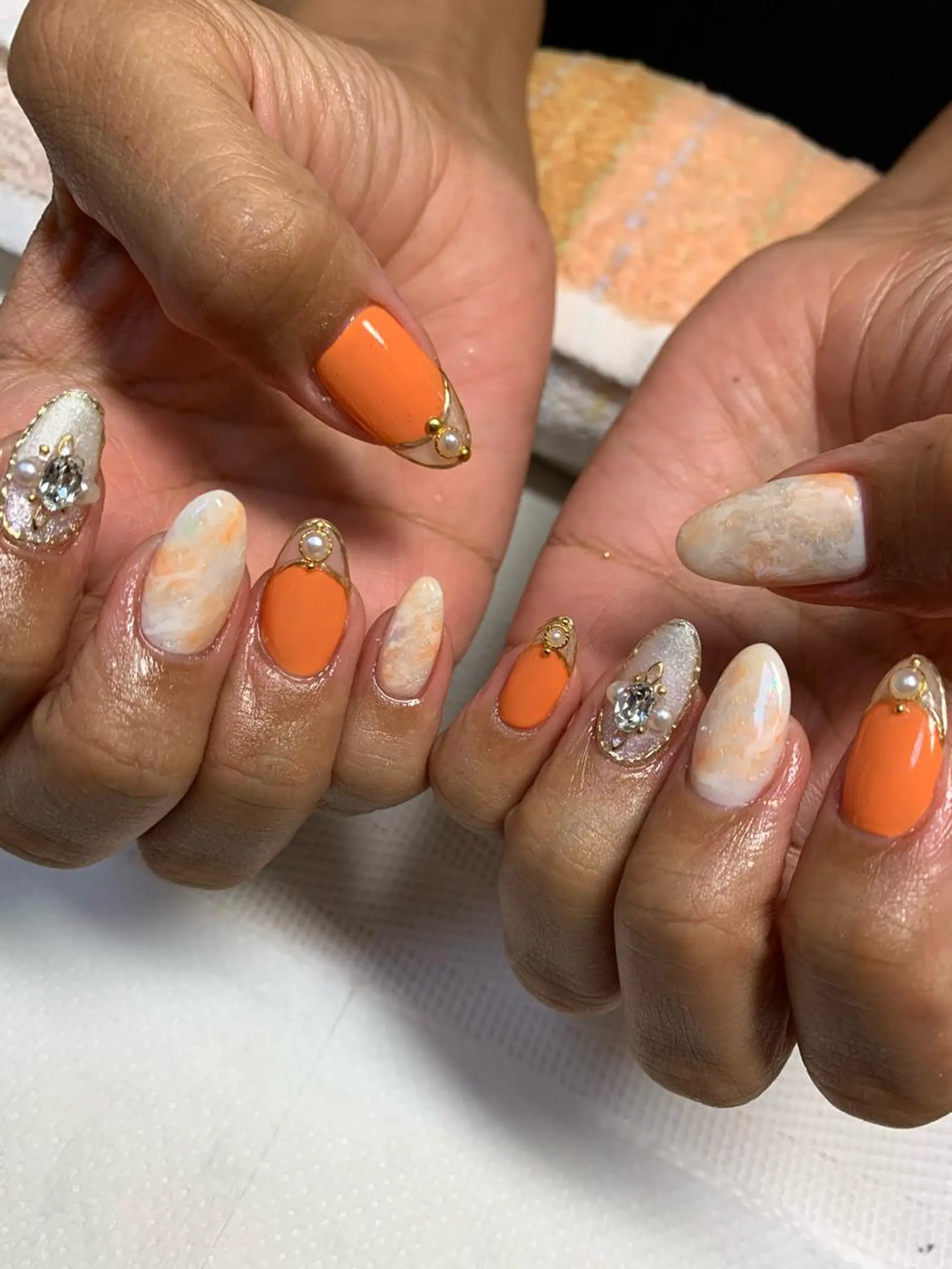 ネイル rukianail 新里のネイルデザイン