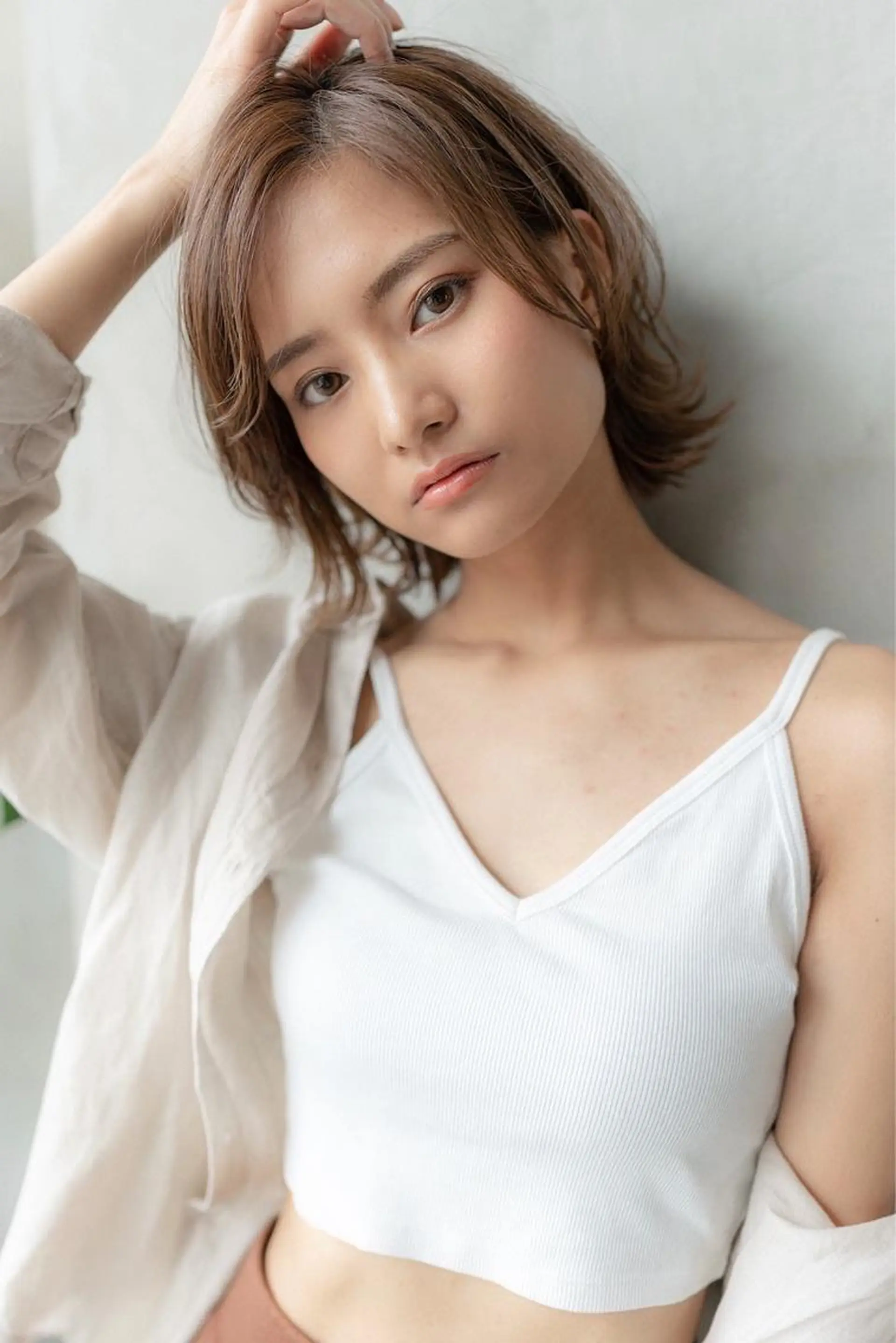 ミディアム カラー 髪質改善 10月限定モニター 髪質改善美髪矯正のヘアスタイル