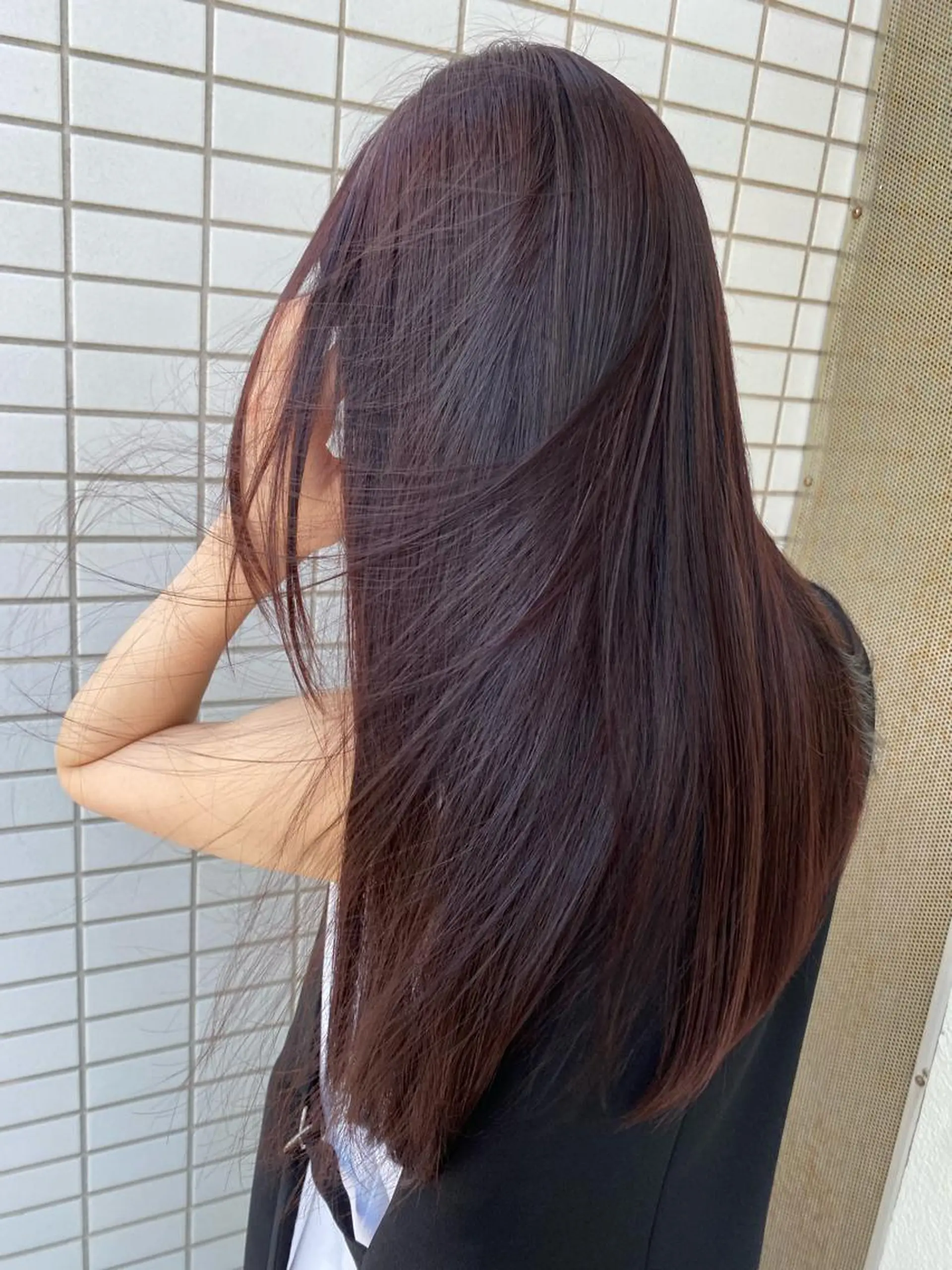 ロング 髪質改善 メンズ特化 刈り上げない/金井のヘアスタイル