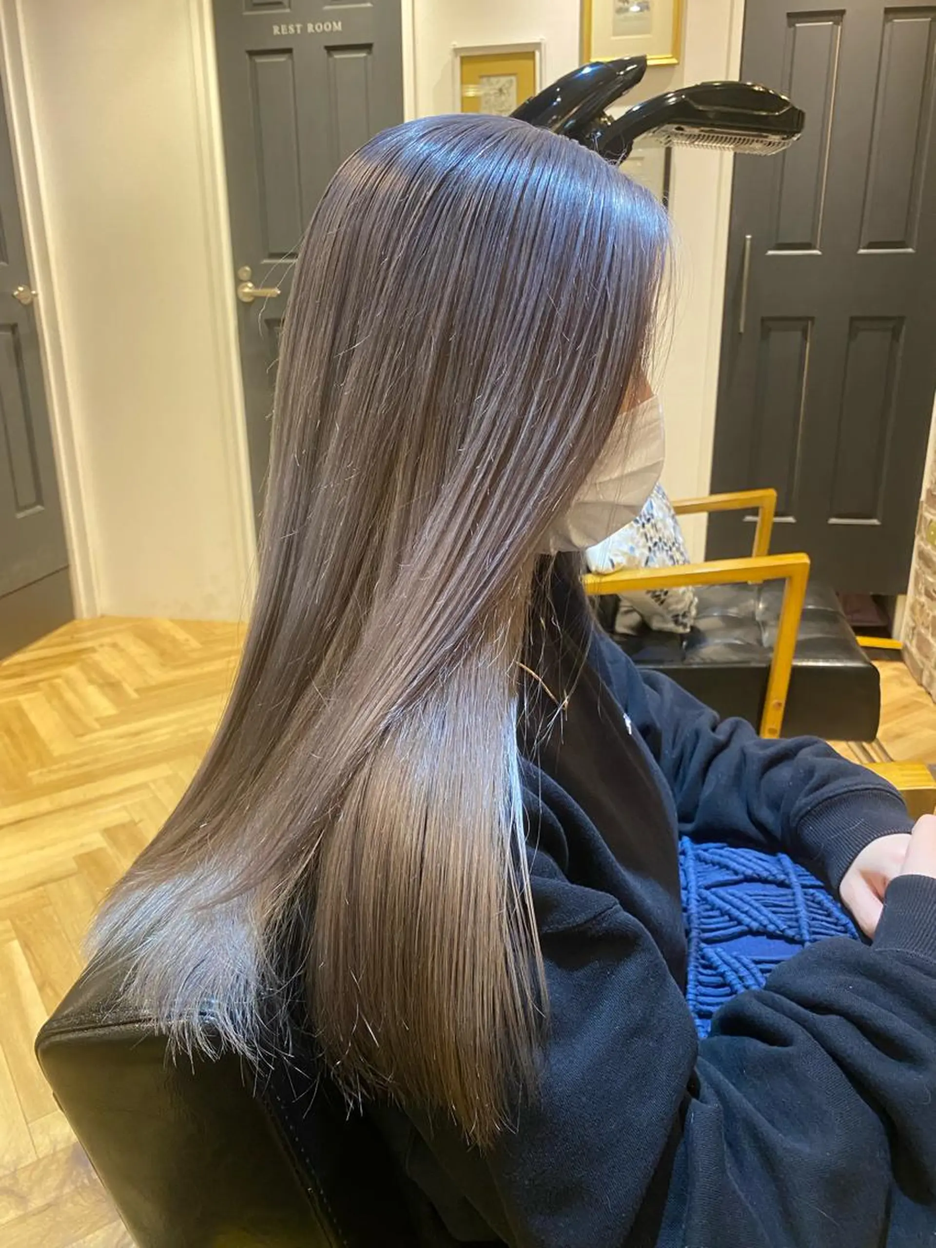 ロング 大内田 凌馬のヘアスタイル