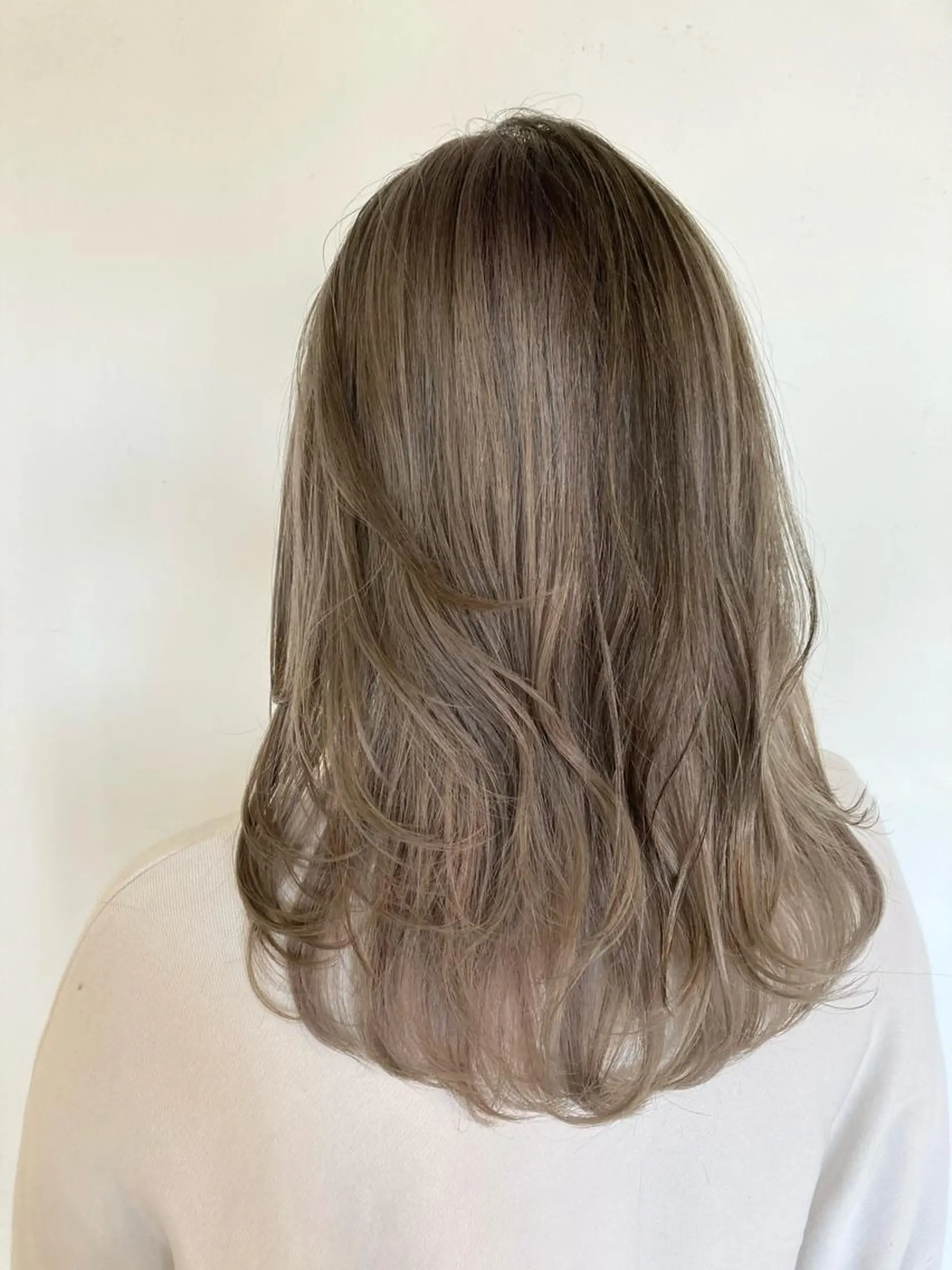 セミロング レイヤーカット ペッツ本店 スタイリスト増田ゆきのヘアスタイル