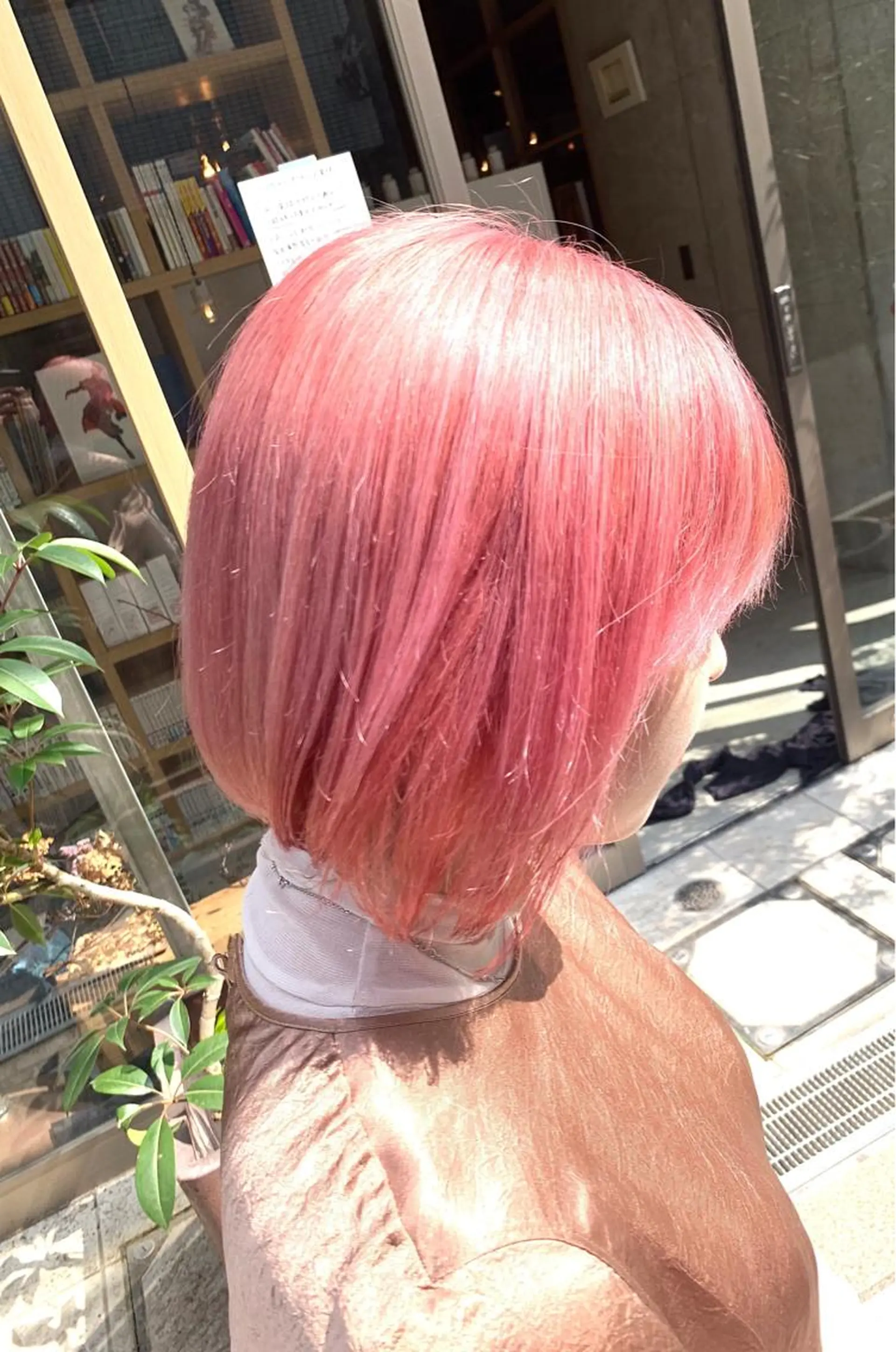 ショート ハイトーンNo.1✨ パーマ✨イマイタツヤのヘアスタイル