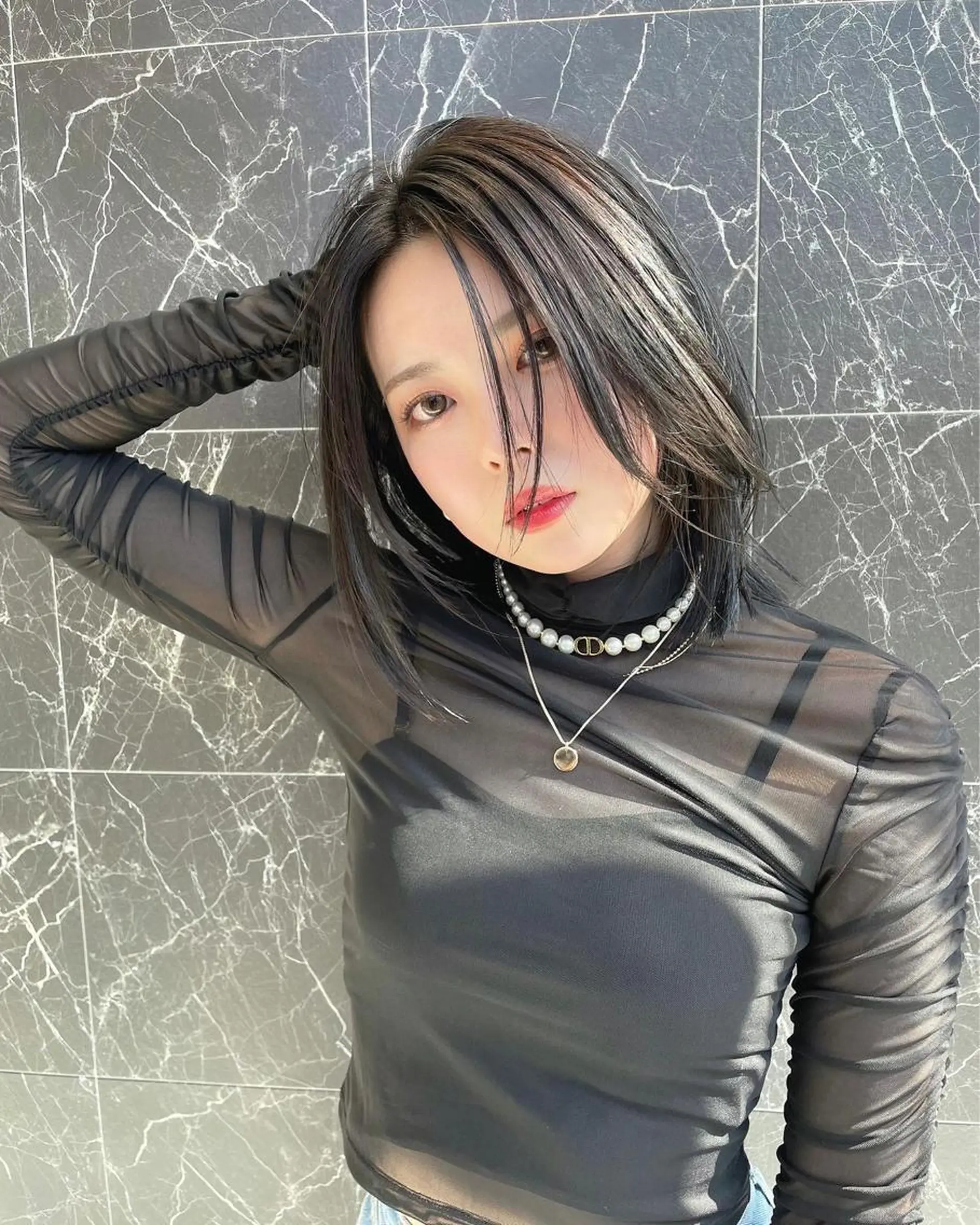 ショート チダアキフミ Ash大森のヘアスタイル