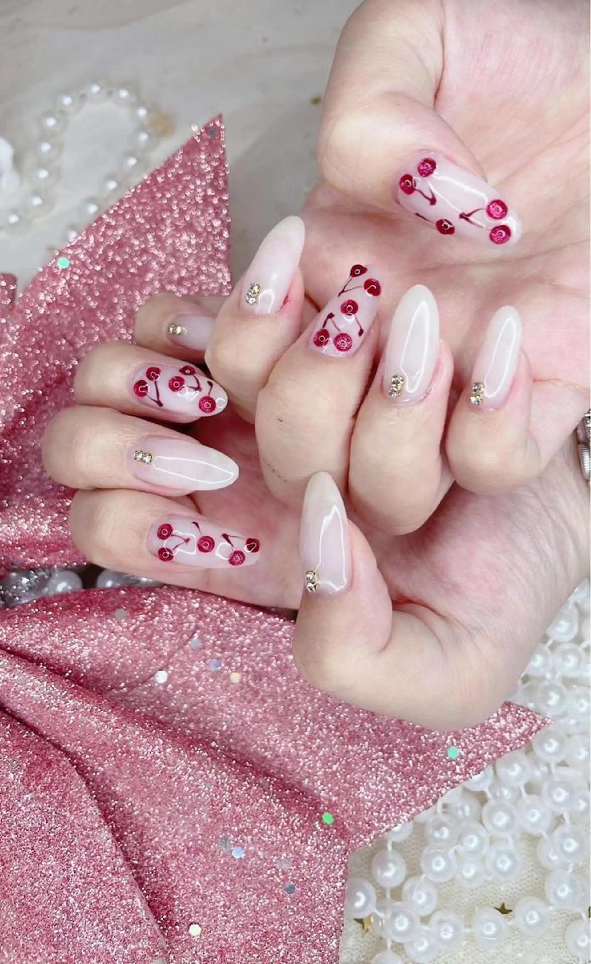 ネイル ピンク babarla Nailのネイルデザイン