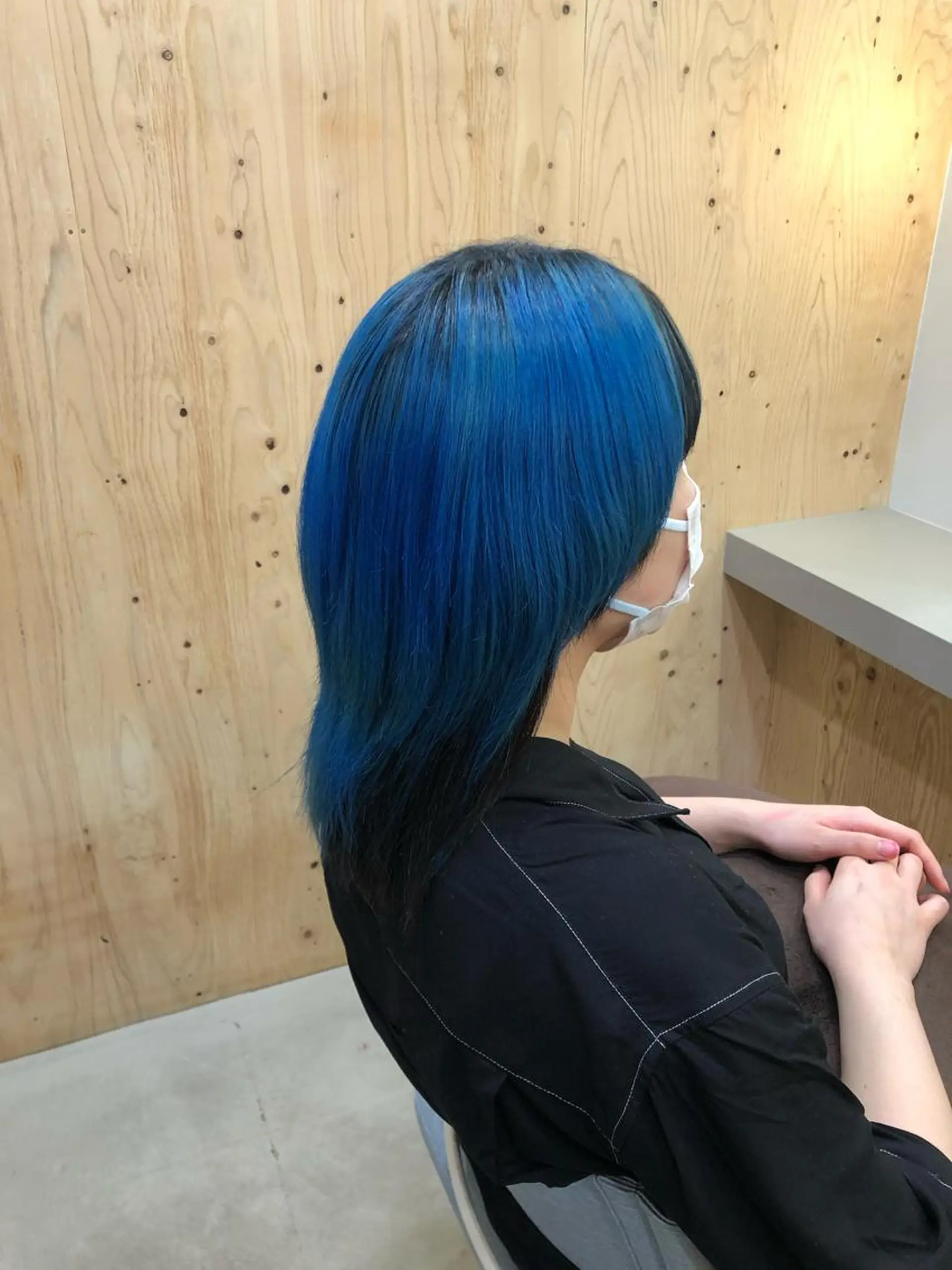 カラー ダブルカラー 杉林 莉沙のヘアスタイル