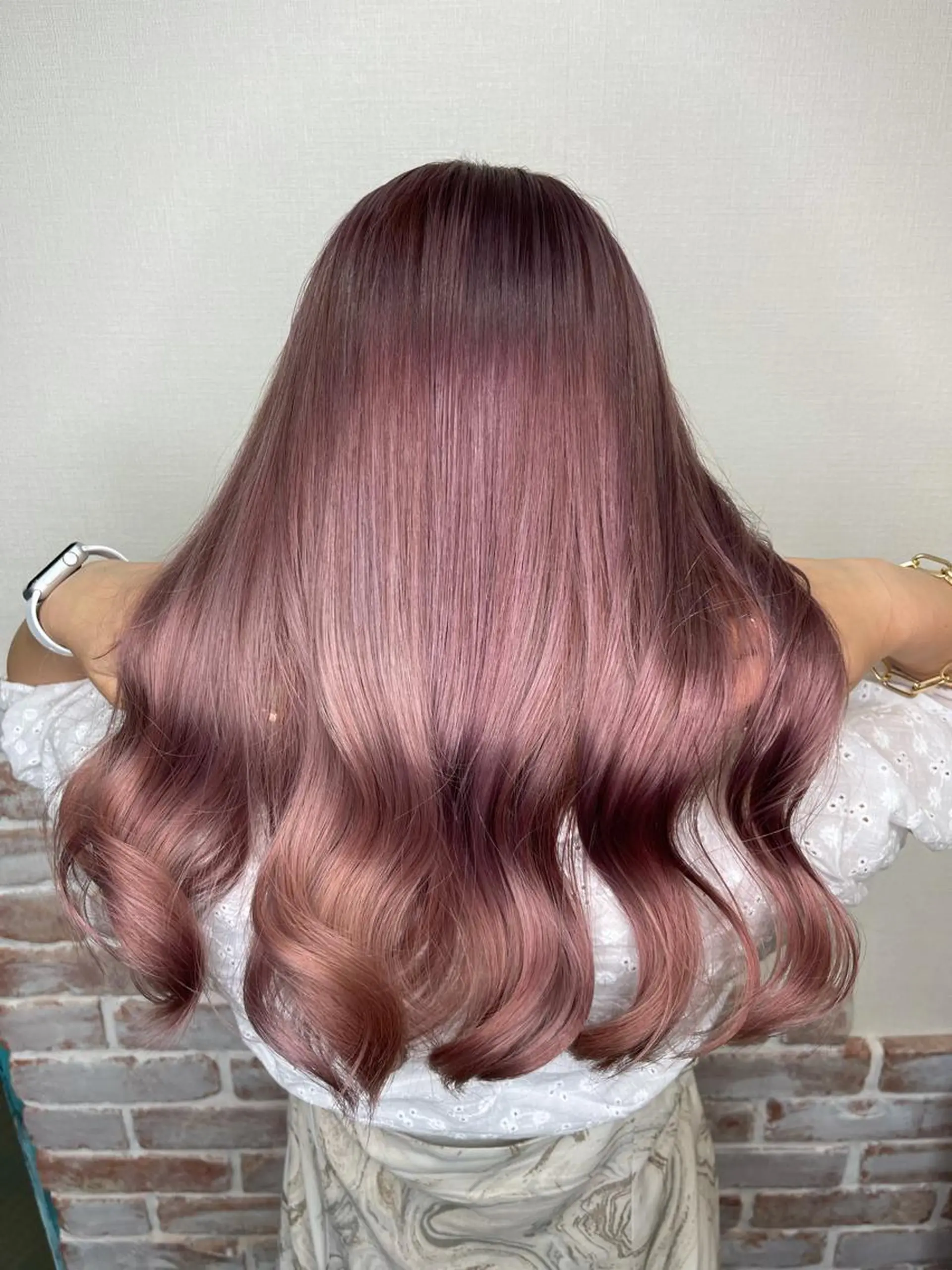 セミロング アッシュ 髪質改善 ヘアカラー 【髪質改善特化】 新宿/縮毛矯正/セラのヘアスタイル