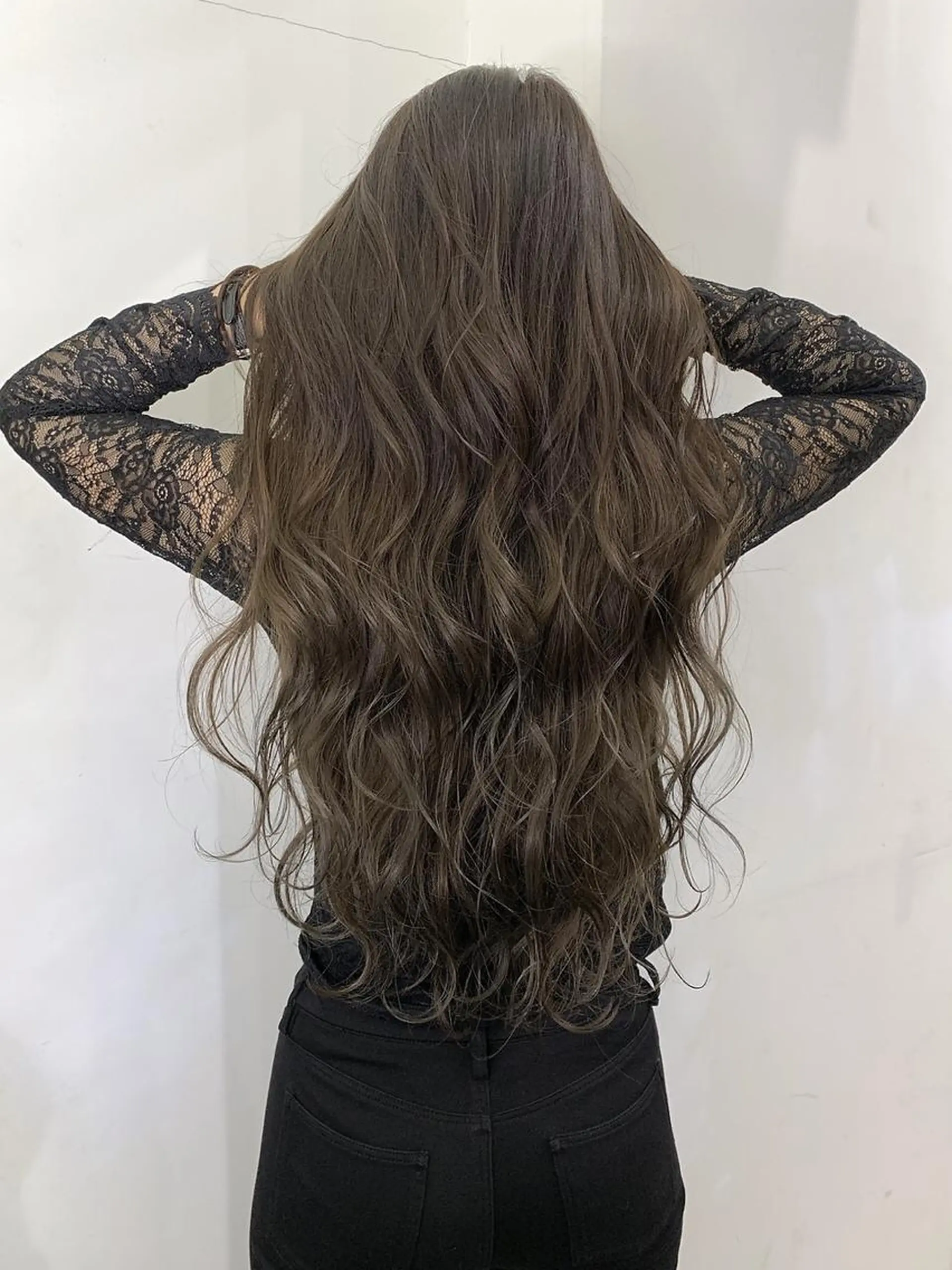 ロング 👑圧倒的カラー👑 佐々木祐希のヘアスタイル