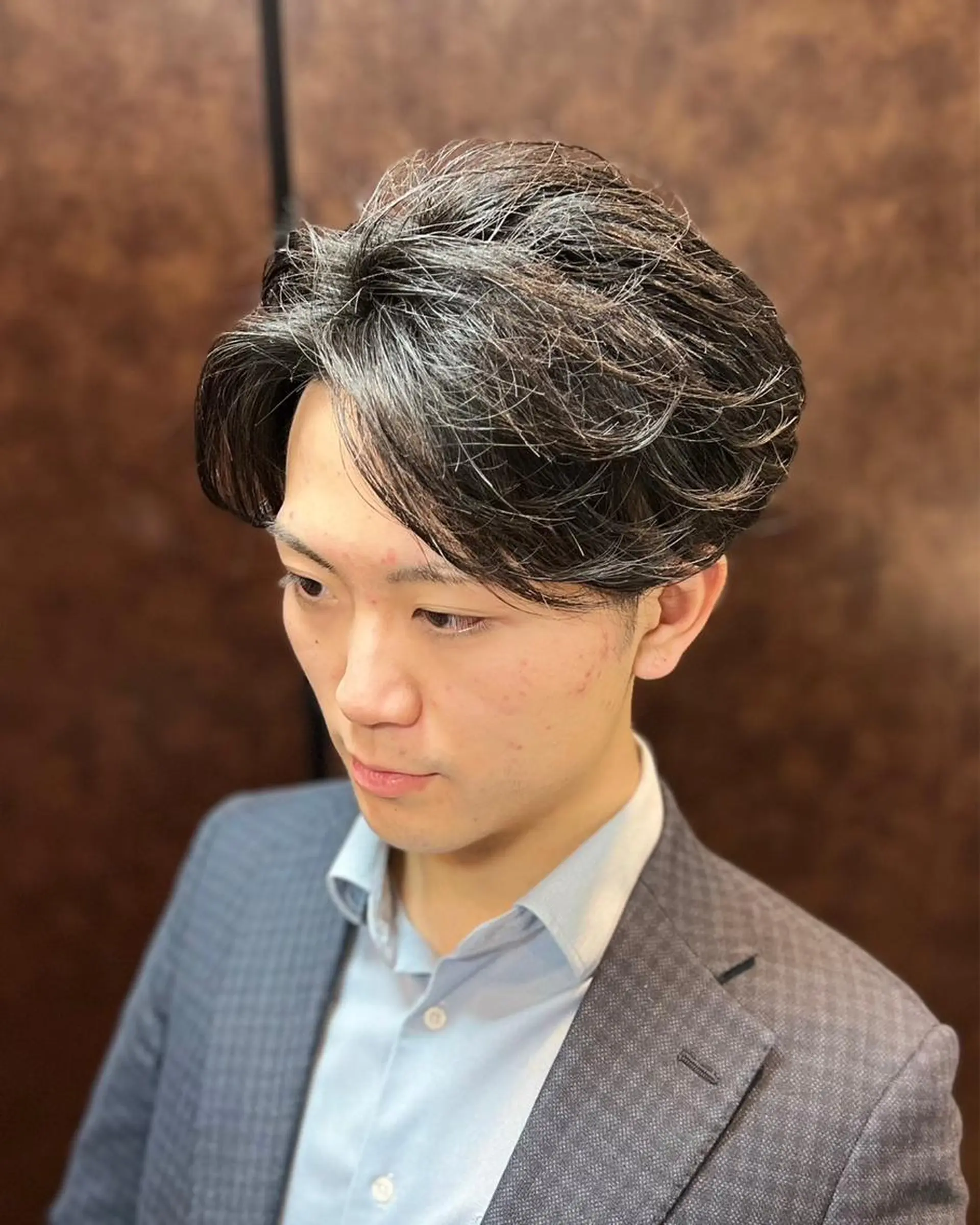 セミロング メンズ 【メンズ専門】🔥 カミマンのヘアスタイル