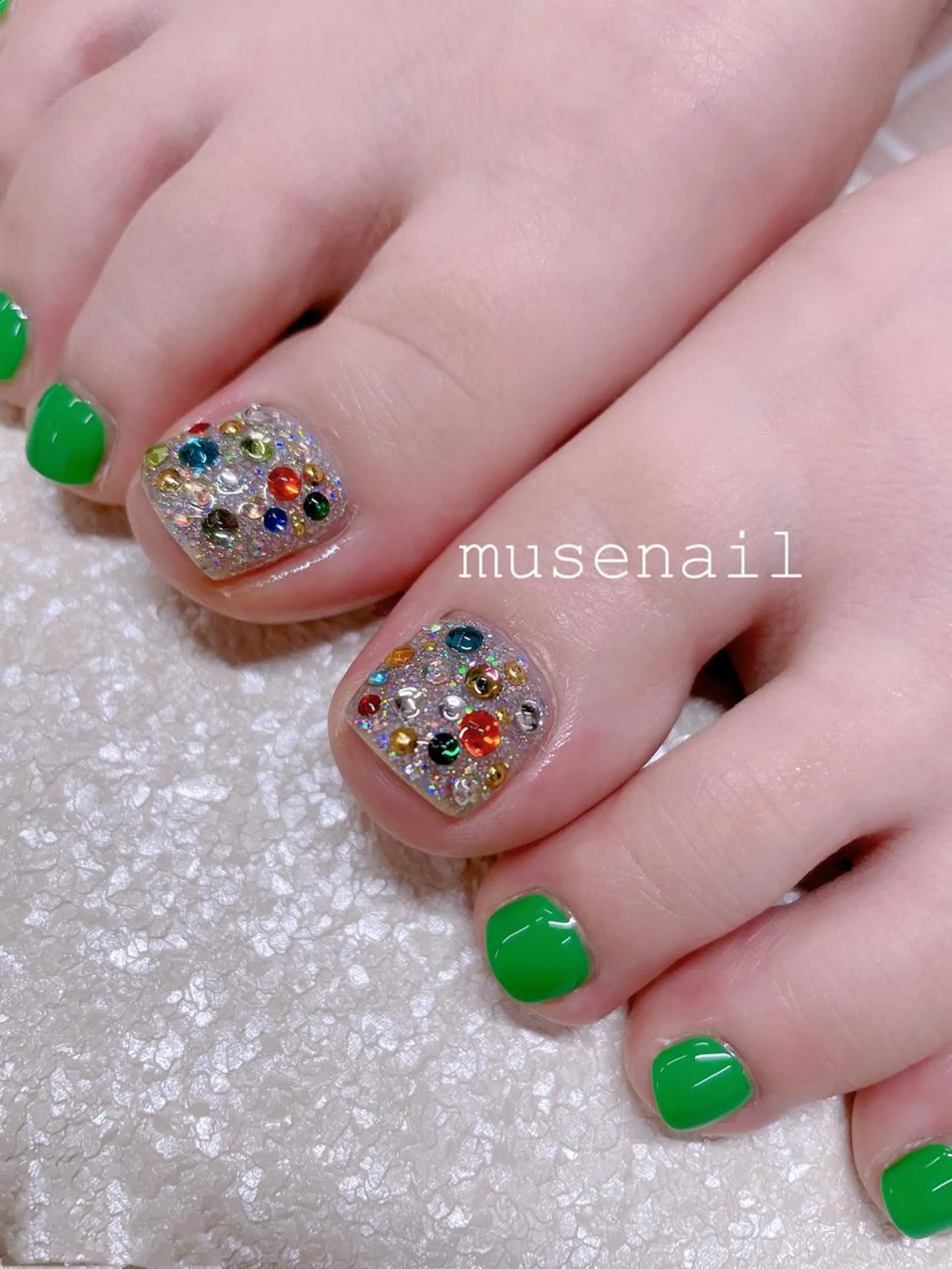 ネイル フットネイル muse nailのネイルデザイン
