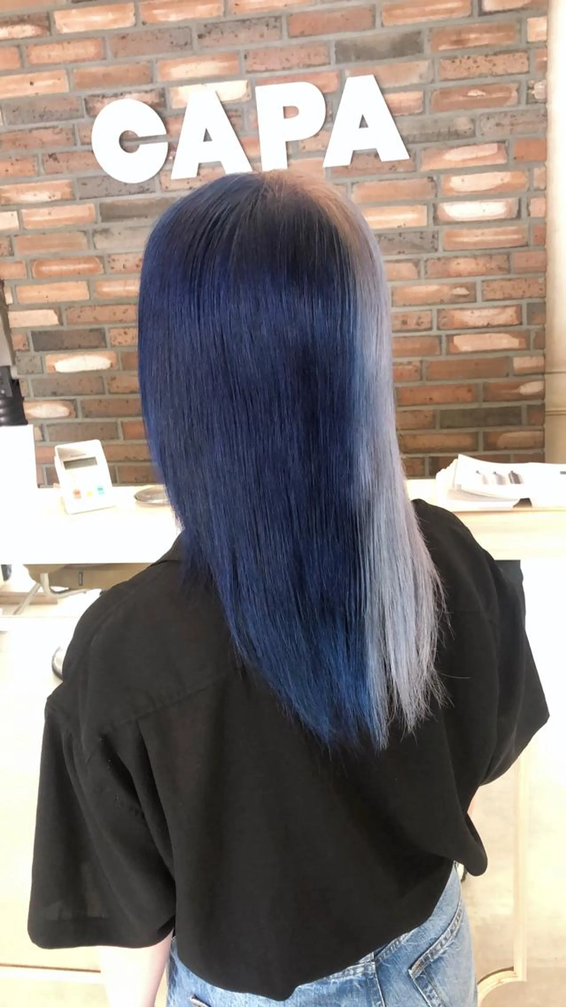 ロング カラー デザインカラー🎨 下北沢 / 磯部のヘアスタイル