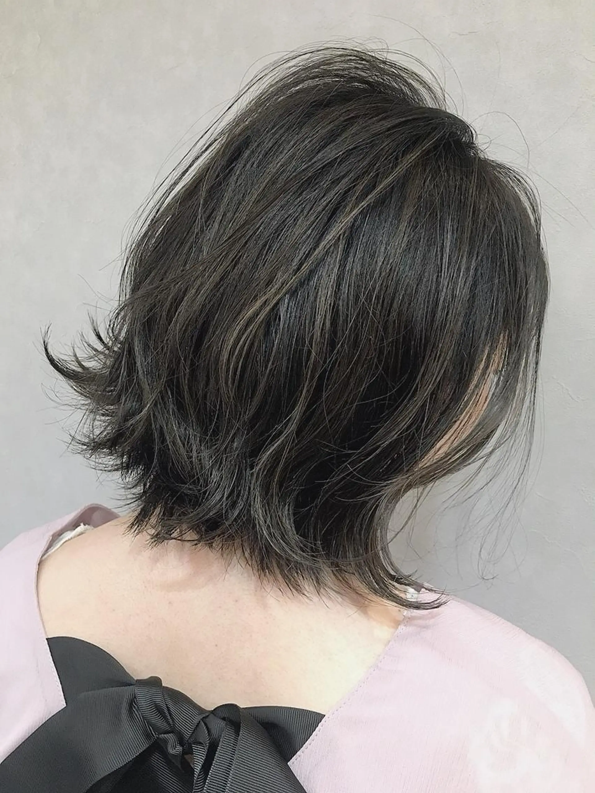 ミディアム パーマ ショート特化/ 上原麗咲希のヘアスタイル