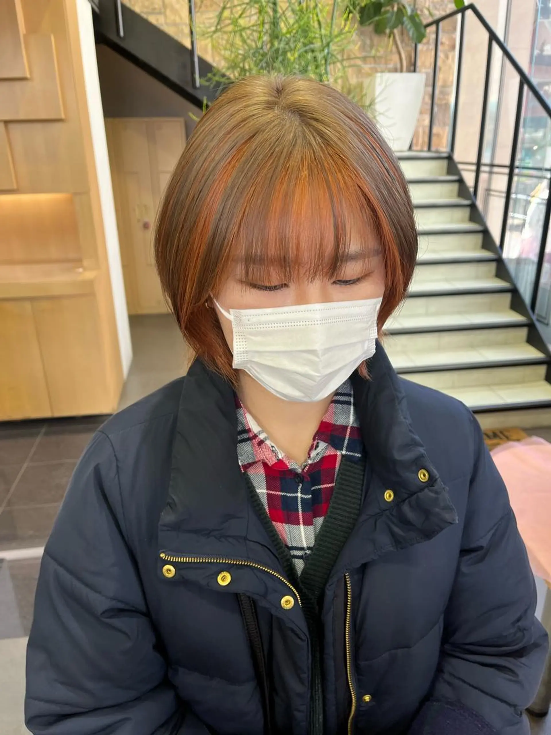 カラー 海外girl🤎 透明感ベージュmaoのヘアスタイル