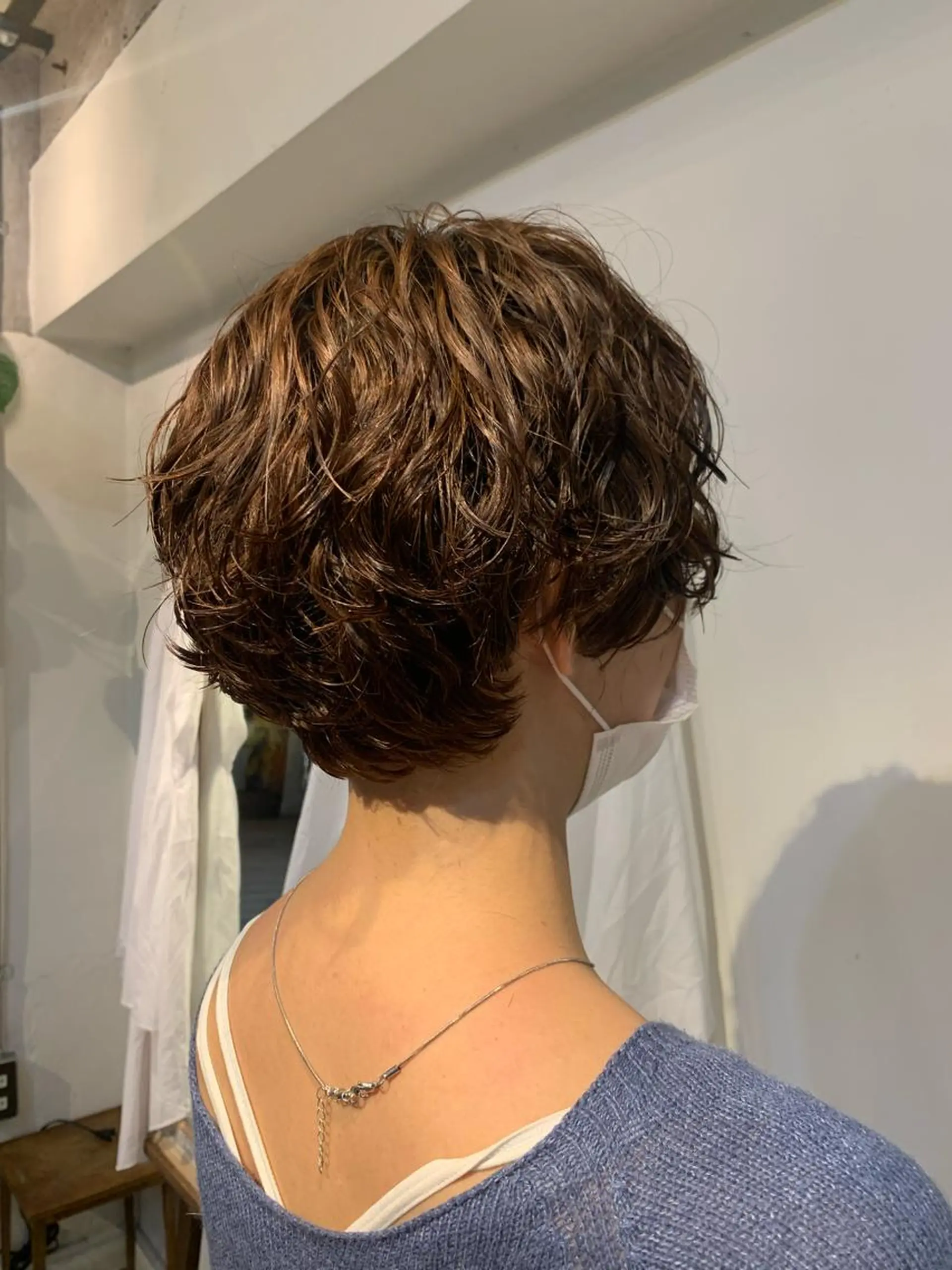 ショート パーマ MOMOKA💫 YARD【学芸大学】のヘアスタイル