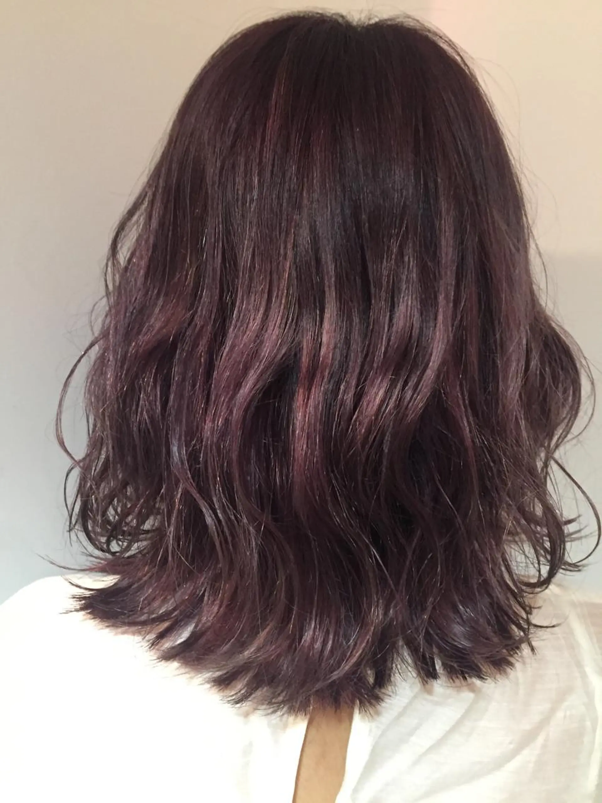 ミディアム 元重 宣博のヘアスタイル