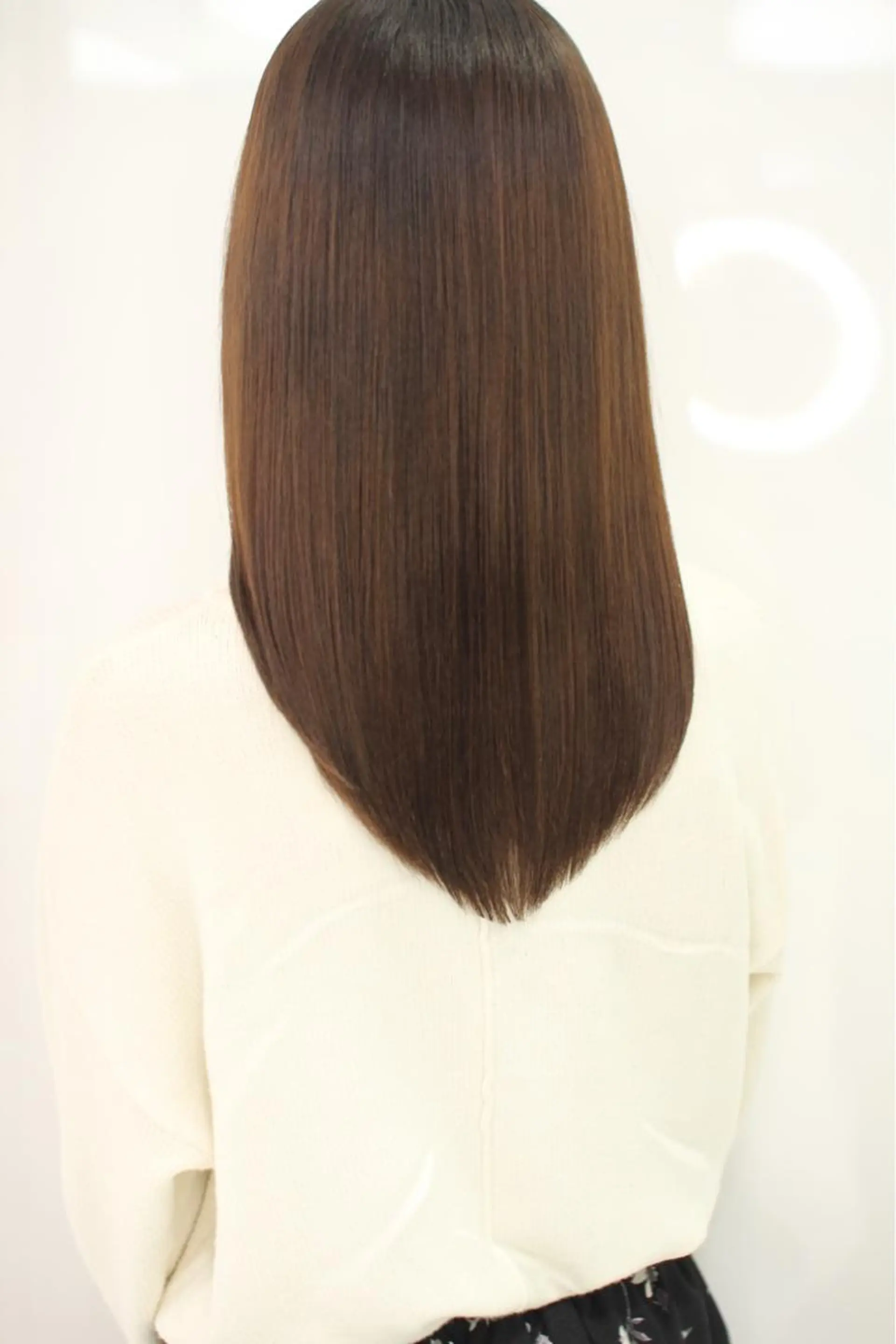 セミロング 髪質改善 トリートメント onishi yoshinaoのヘアスタイル