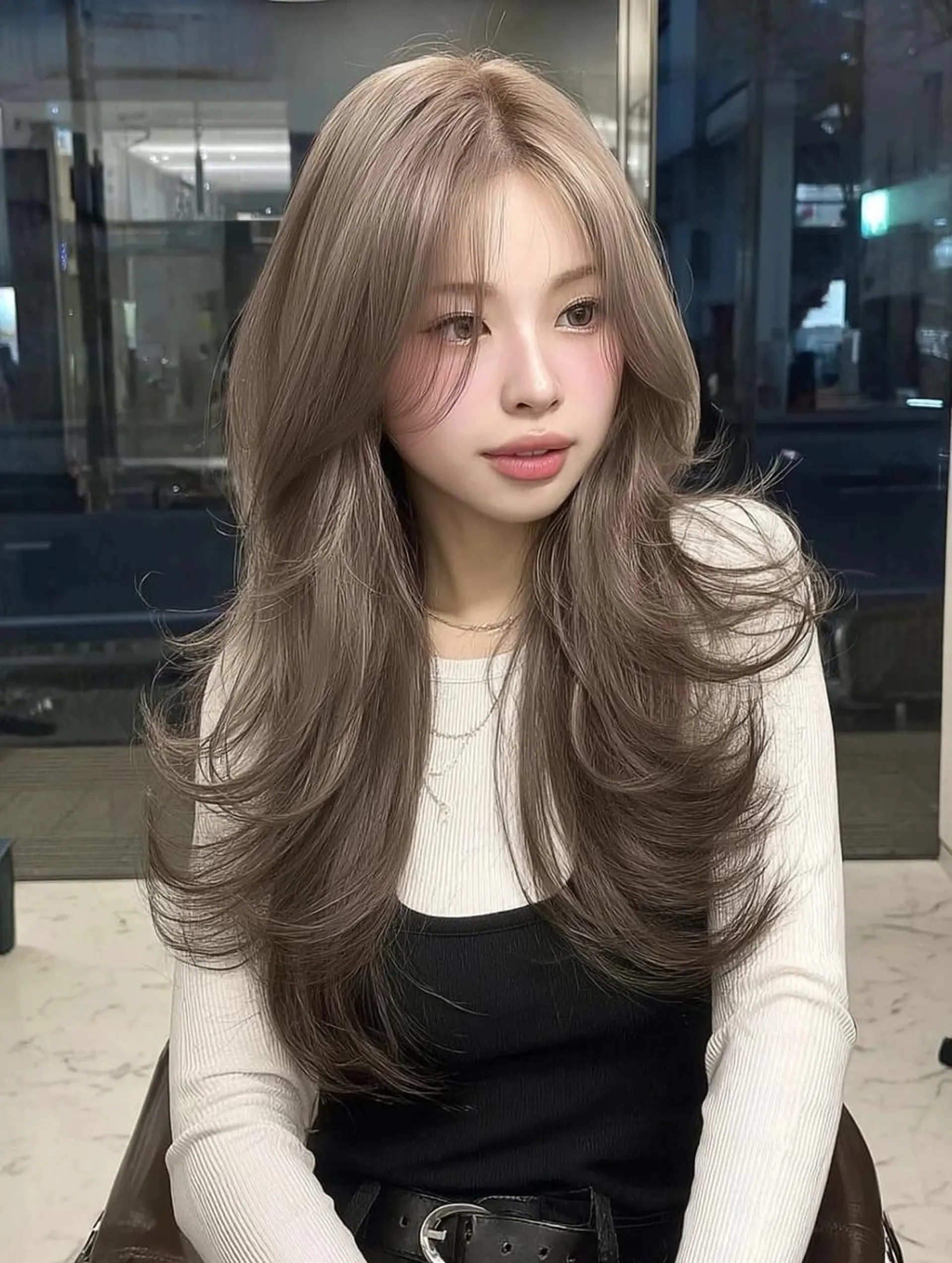 ロング 周防 頼翔のヘアスタイル