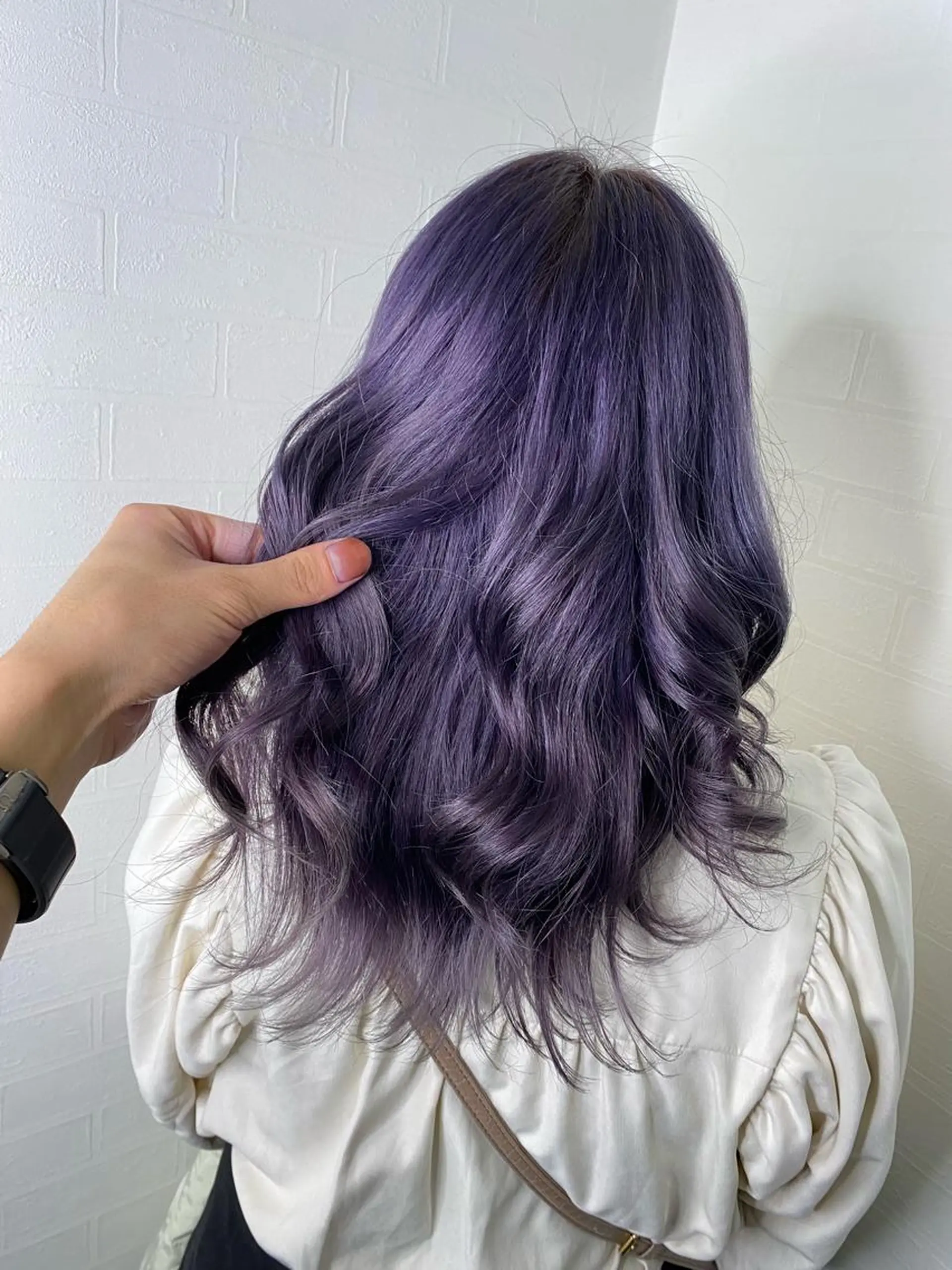 ミディアム カラー ヘアカラー ブリーチカラー特化 U-topia小島のヘアスタイル