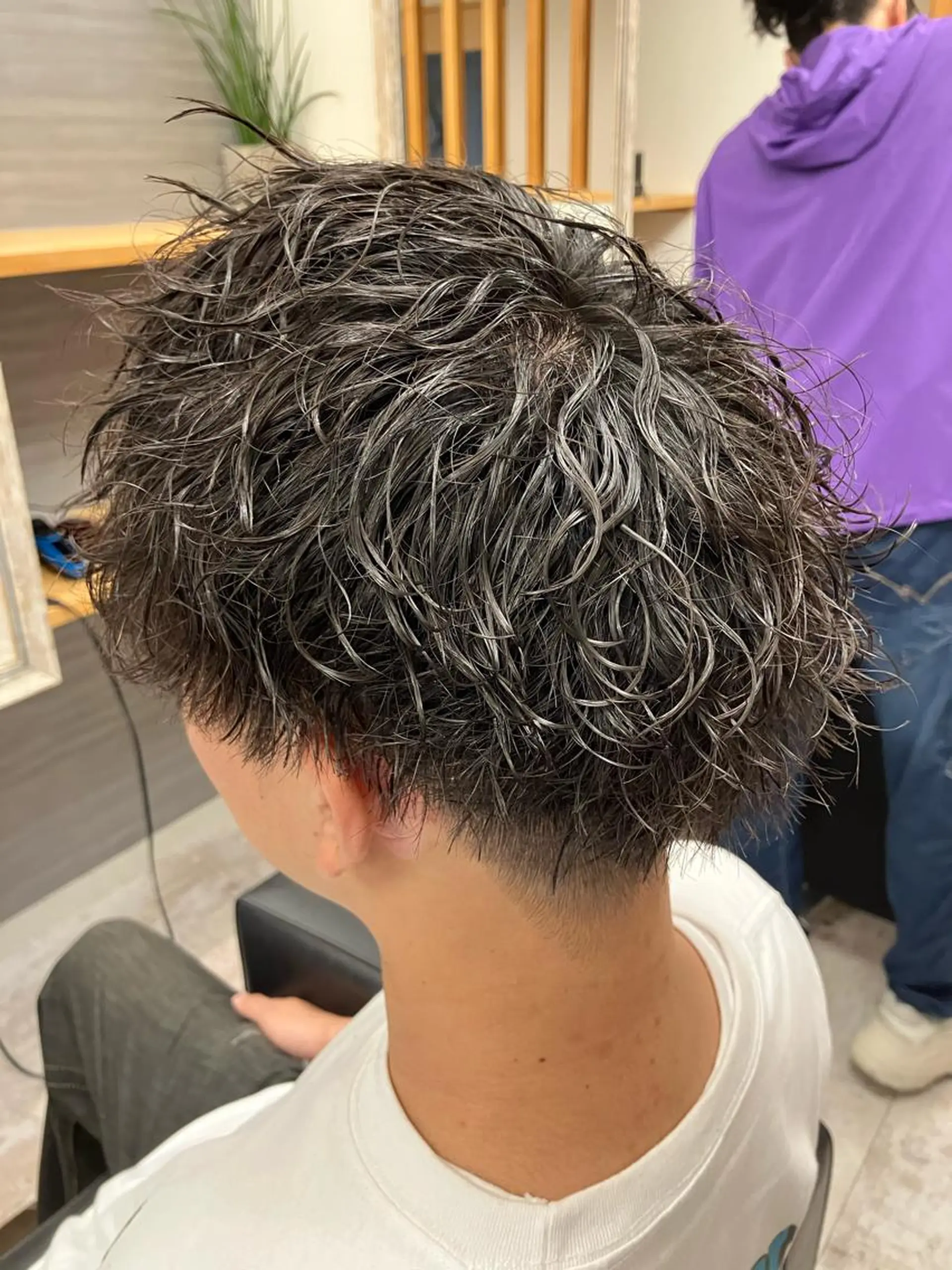 パーマ メンズ カット パーマ メンズ特化/パーマ/ フェードWATARUのヘアスタイル