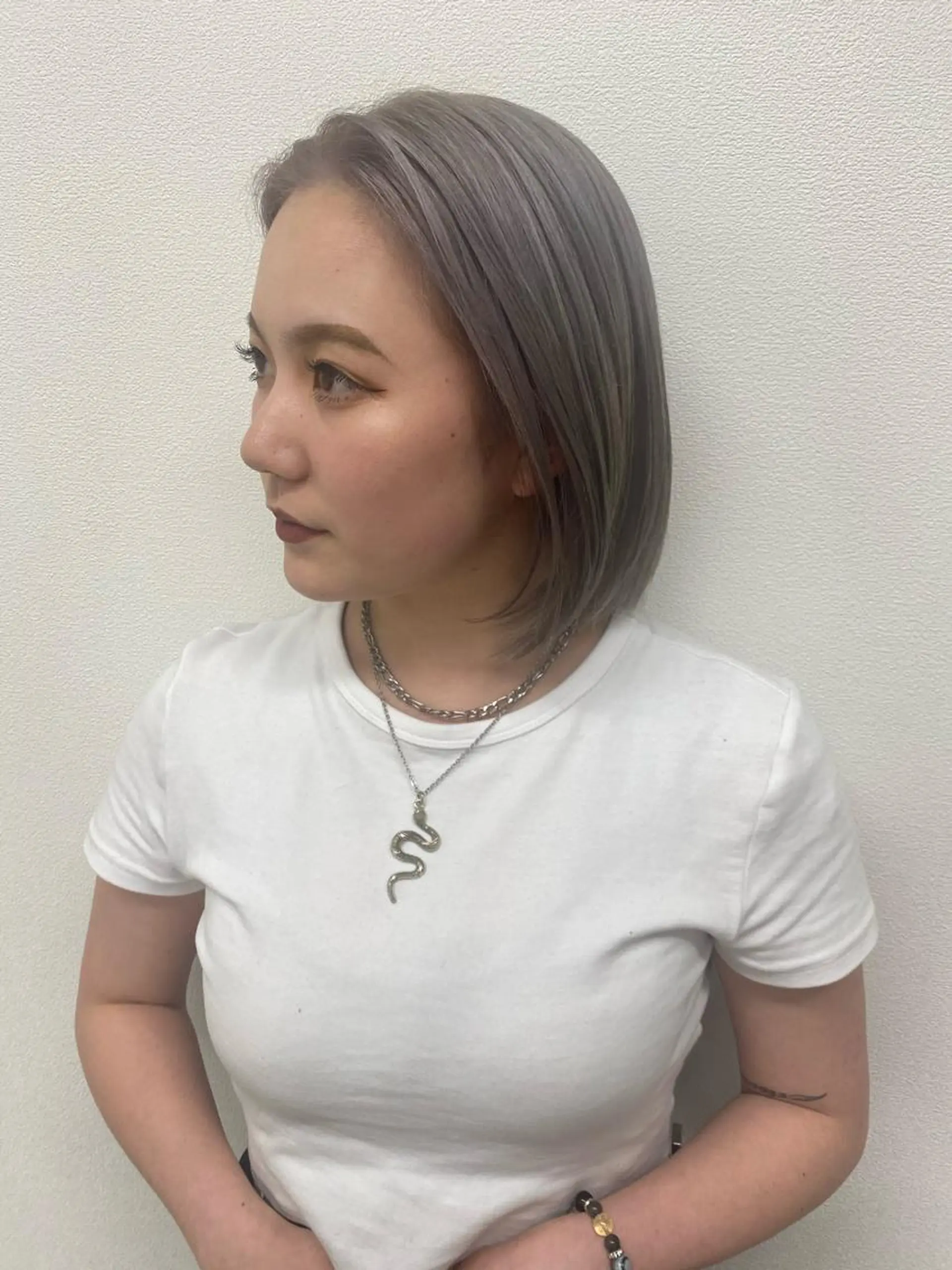 ショート 髪質改善韓国レイヤー SHIORI🦋のヘアスタイル