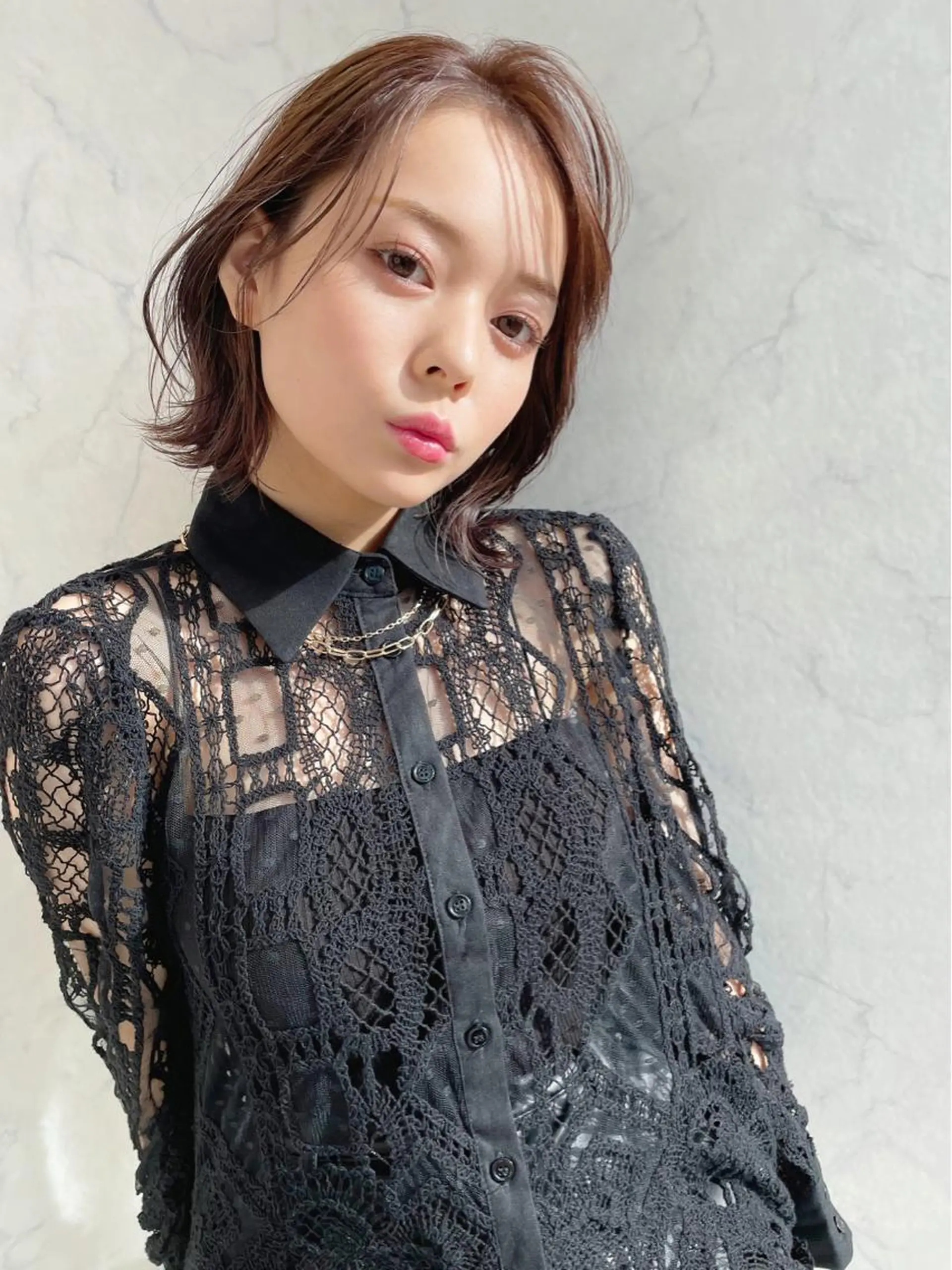 ショート チダアキフミ Ash大森のヘアスタイル