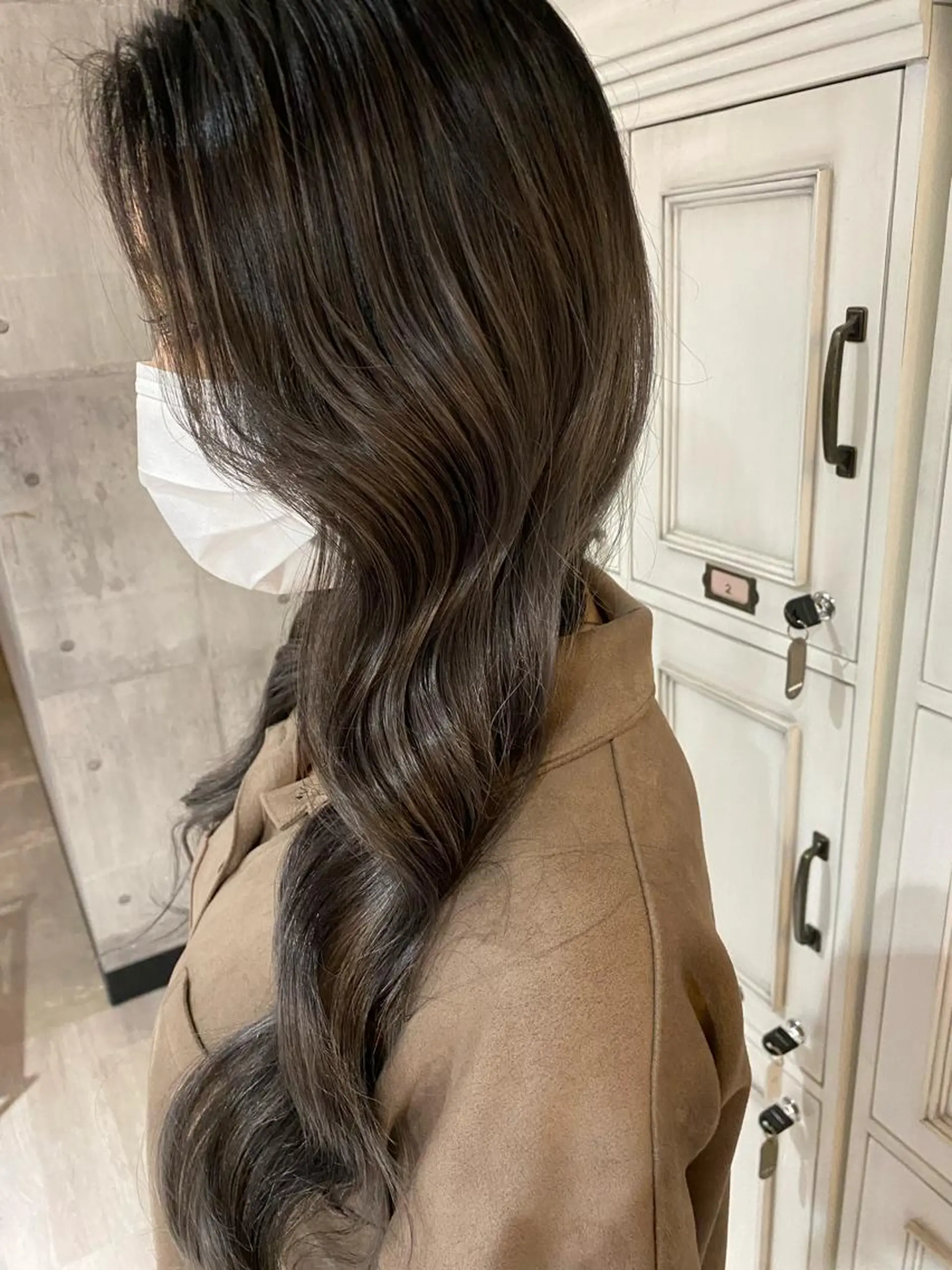 ロング カラー ヘアカラー トリートメント PANDOLA あゆり🦋のヘアスタイル