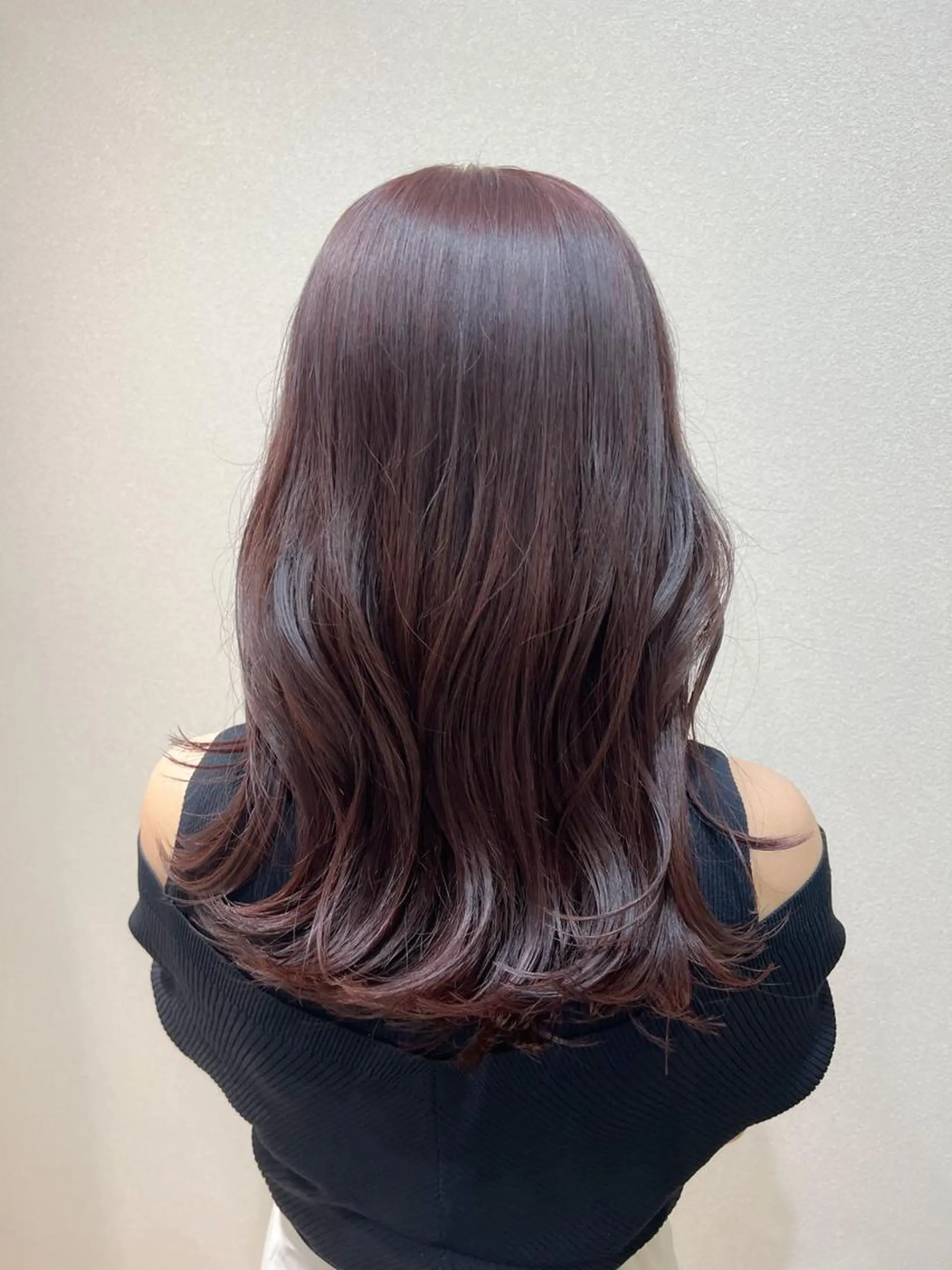 セミロング カット ヘアカラー トリートメント ヘッドスパ mina .のヘアスタイル