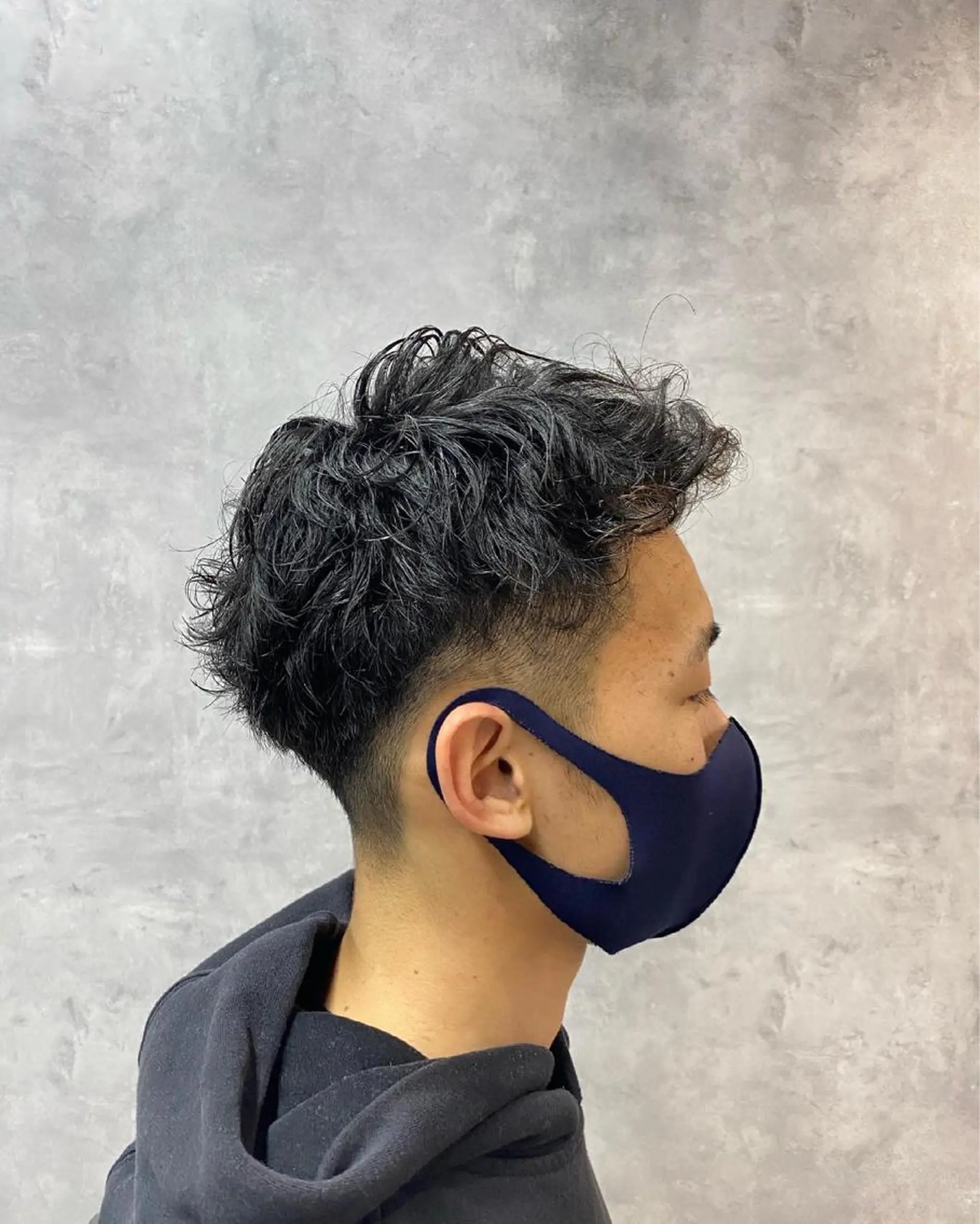 ショート メンズ くせ毛 ショートヘア 大阪メンズヘアのプロ 高橋 直希のヘアスタイル