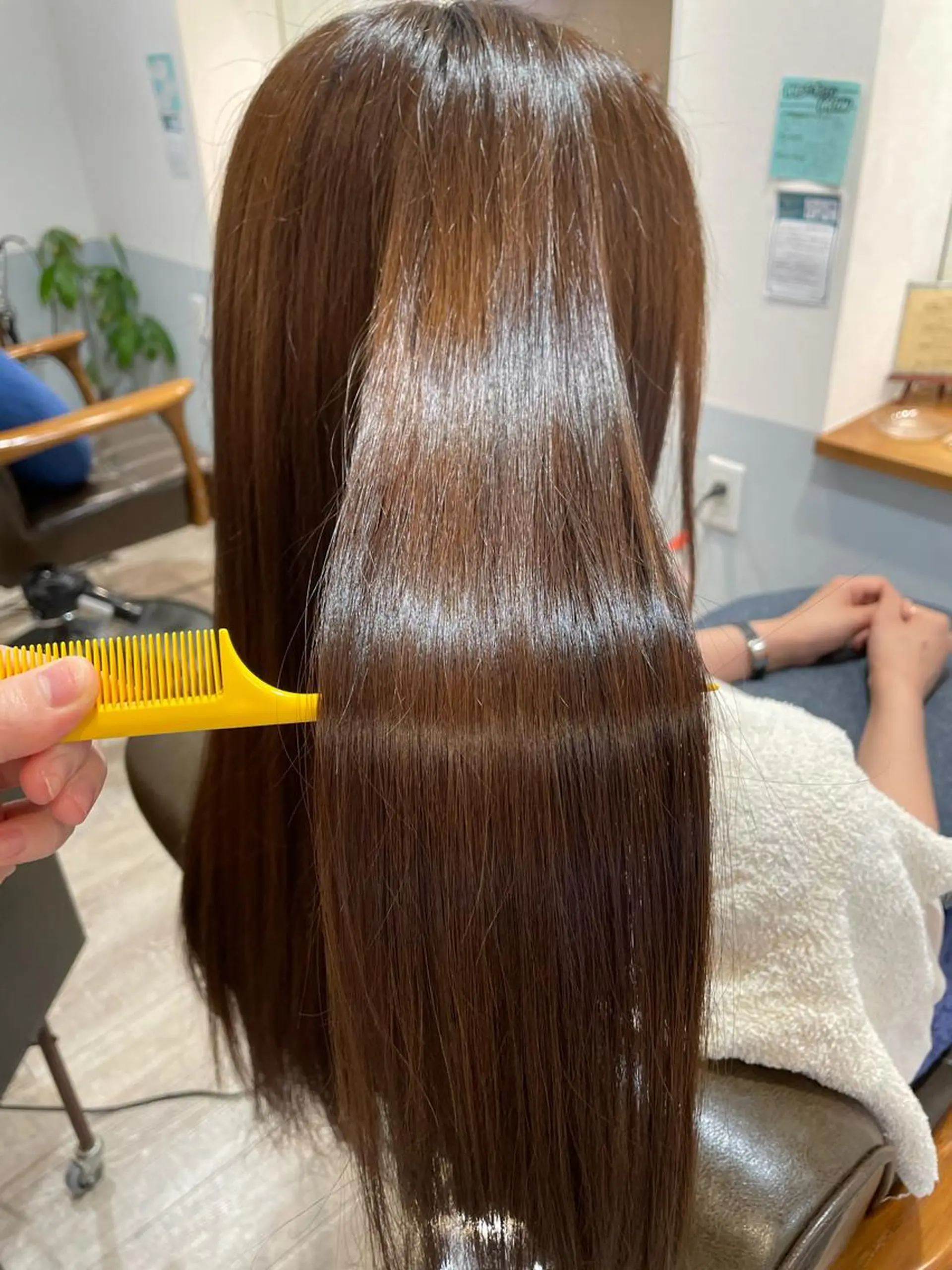 ロング 髪質改善 トリートメント 透明感color 🥣suzunaのヘアスタイル