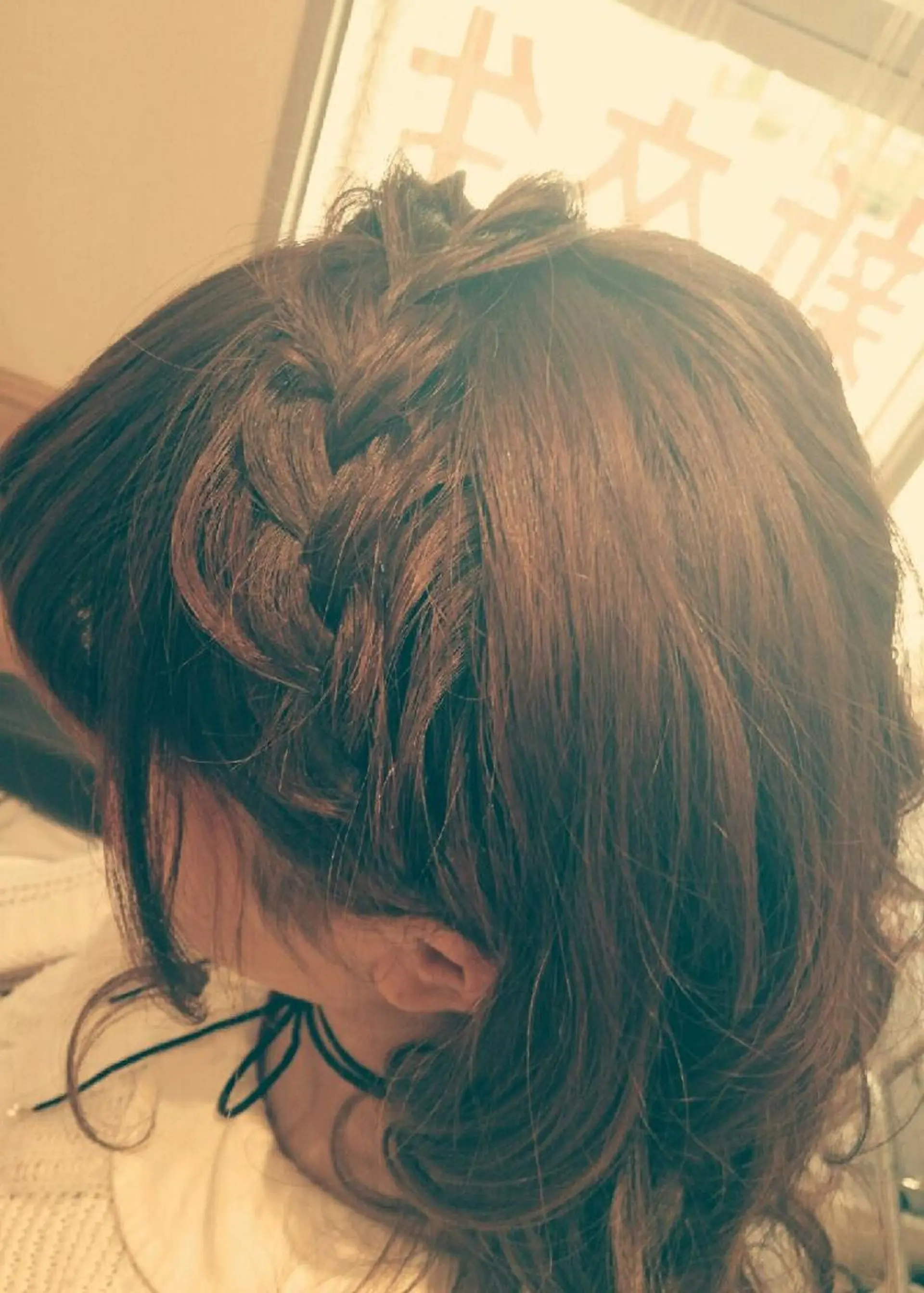 ヘアアレンジ カチューシャ ヘアセット/髪質改善 /カラー/TADOのヘアスタイル