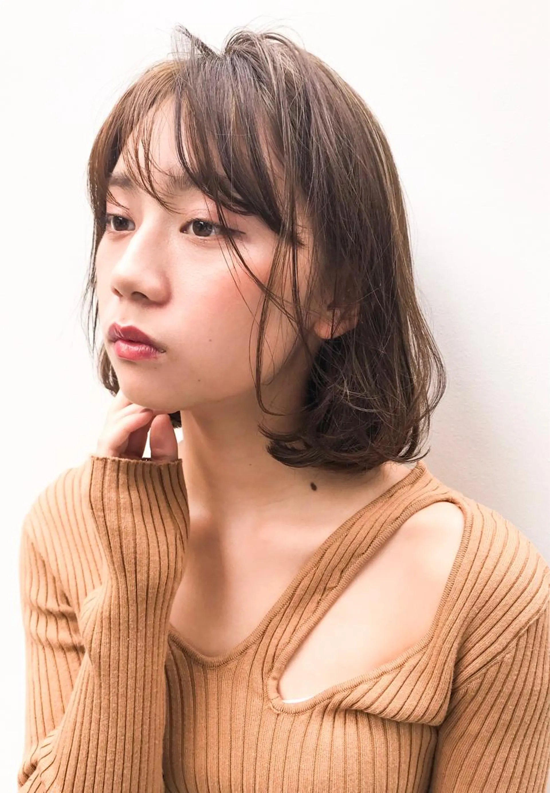 ミディアム 韓×中くびれヘア💋 髪質改善宇塚元哉💓のヘアスタイル