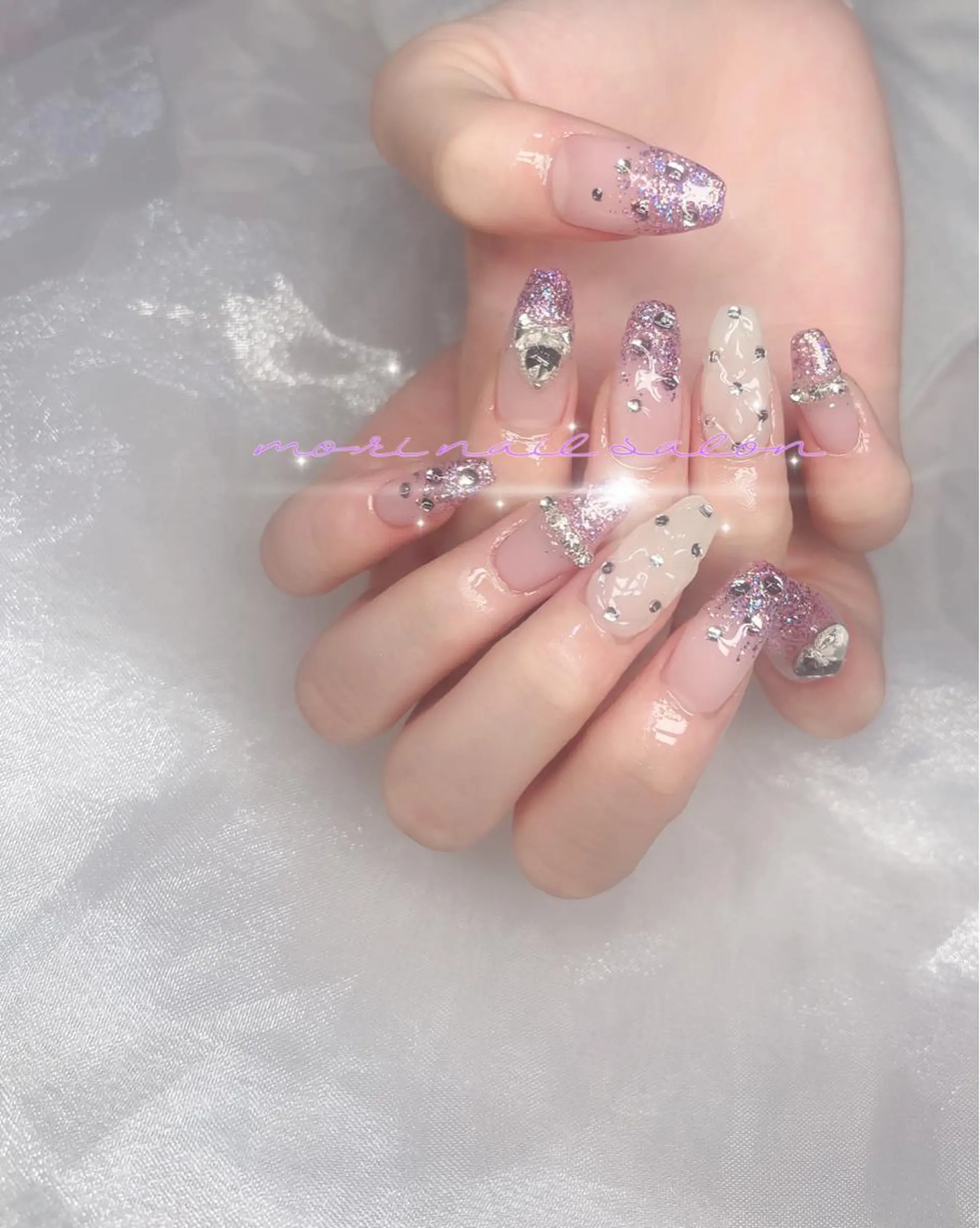 ネイル ハンドネイル 森 ネイルサロンのネイルデザイン