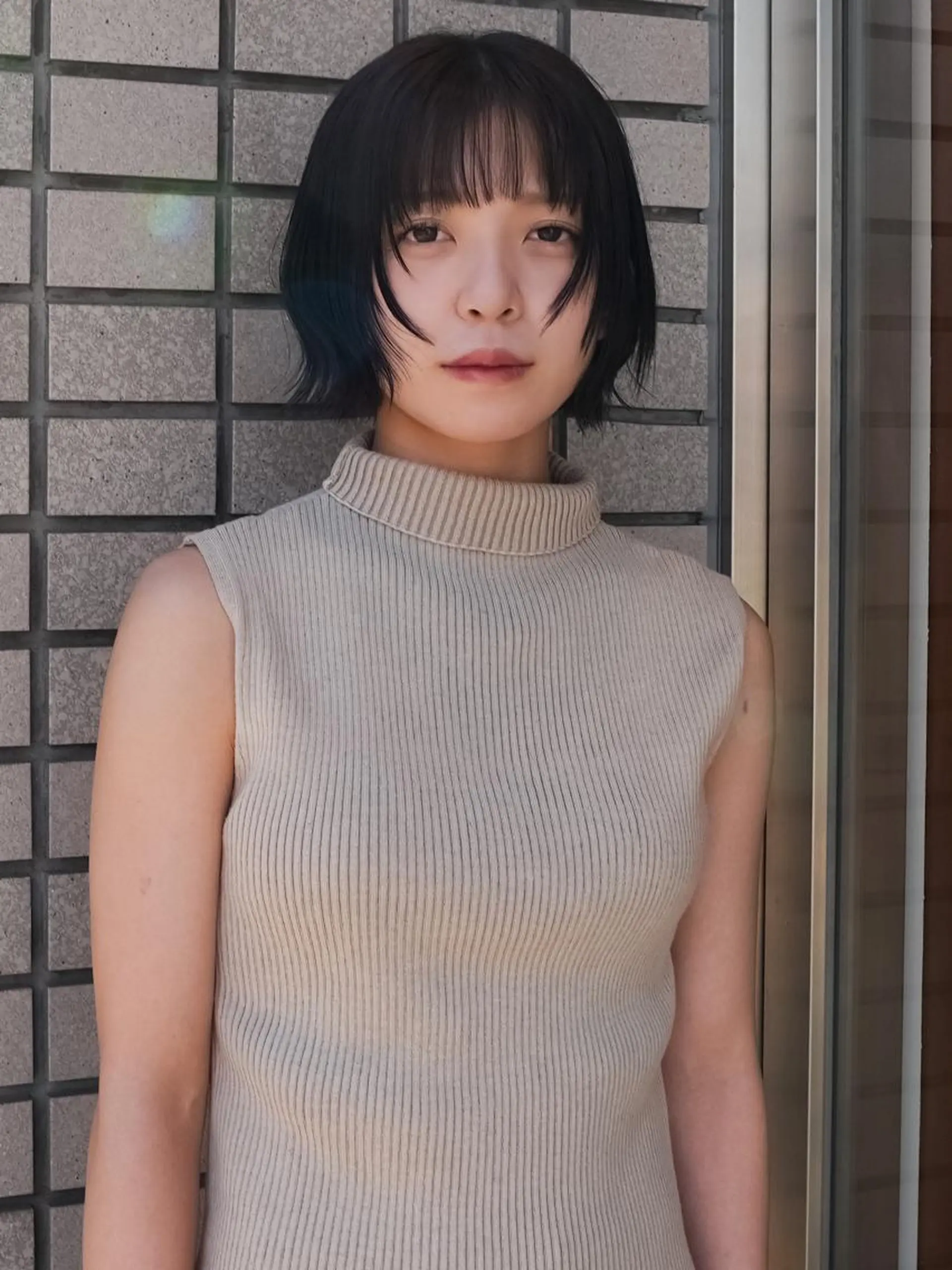 ショート カット ヘアカラー トリートメント SASAnagano 岩下サードゥのヘアスタイル