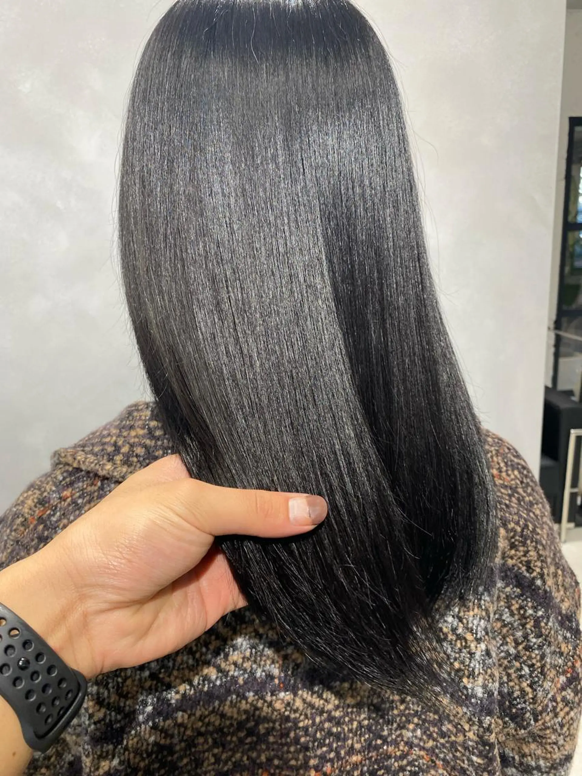 カラー ヘアカラー トリートメント 髪質改善/縮毛矯正 レイヤー/松川匠のヘアスタイル