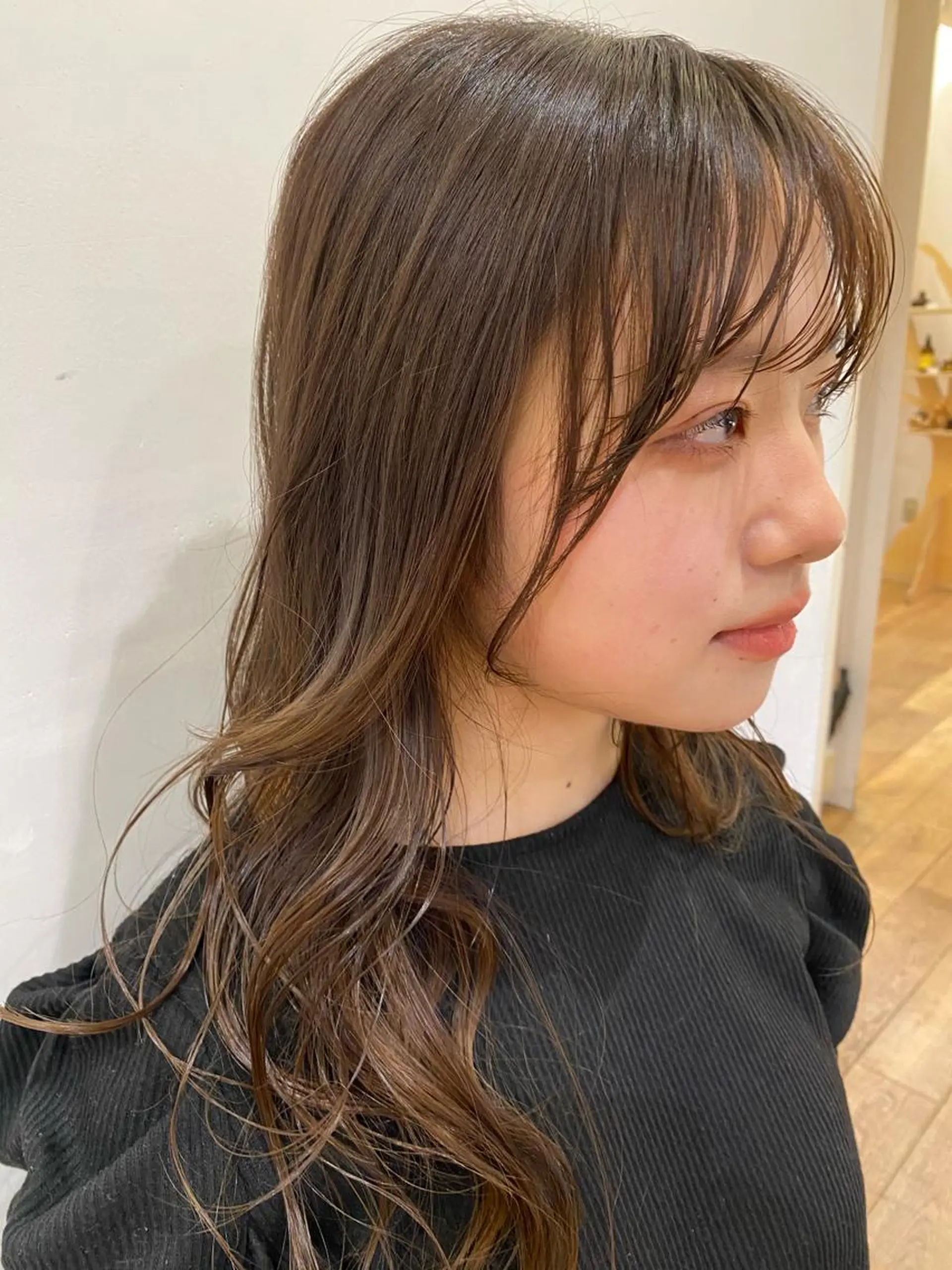 ロング カラー ブラウンカラー モカブラウン 🌻おおとみはな/ レイヤー/Wカラ🌻のヘアスタイル