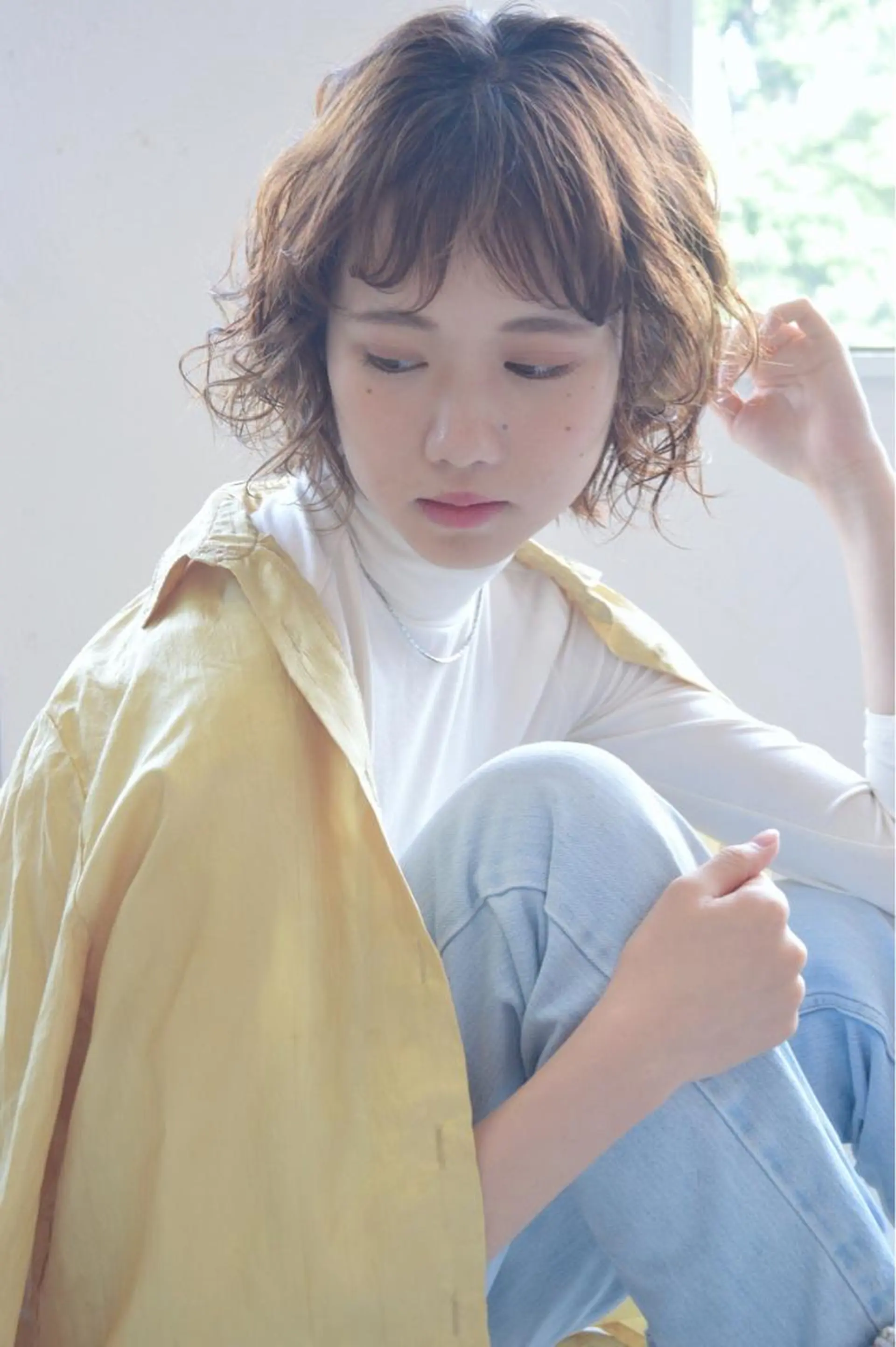 ショート ショートヘア 【今だけブリーチ 限定価格💕】すみのヘアスタイル