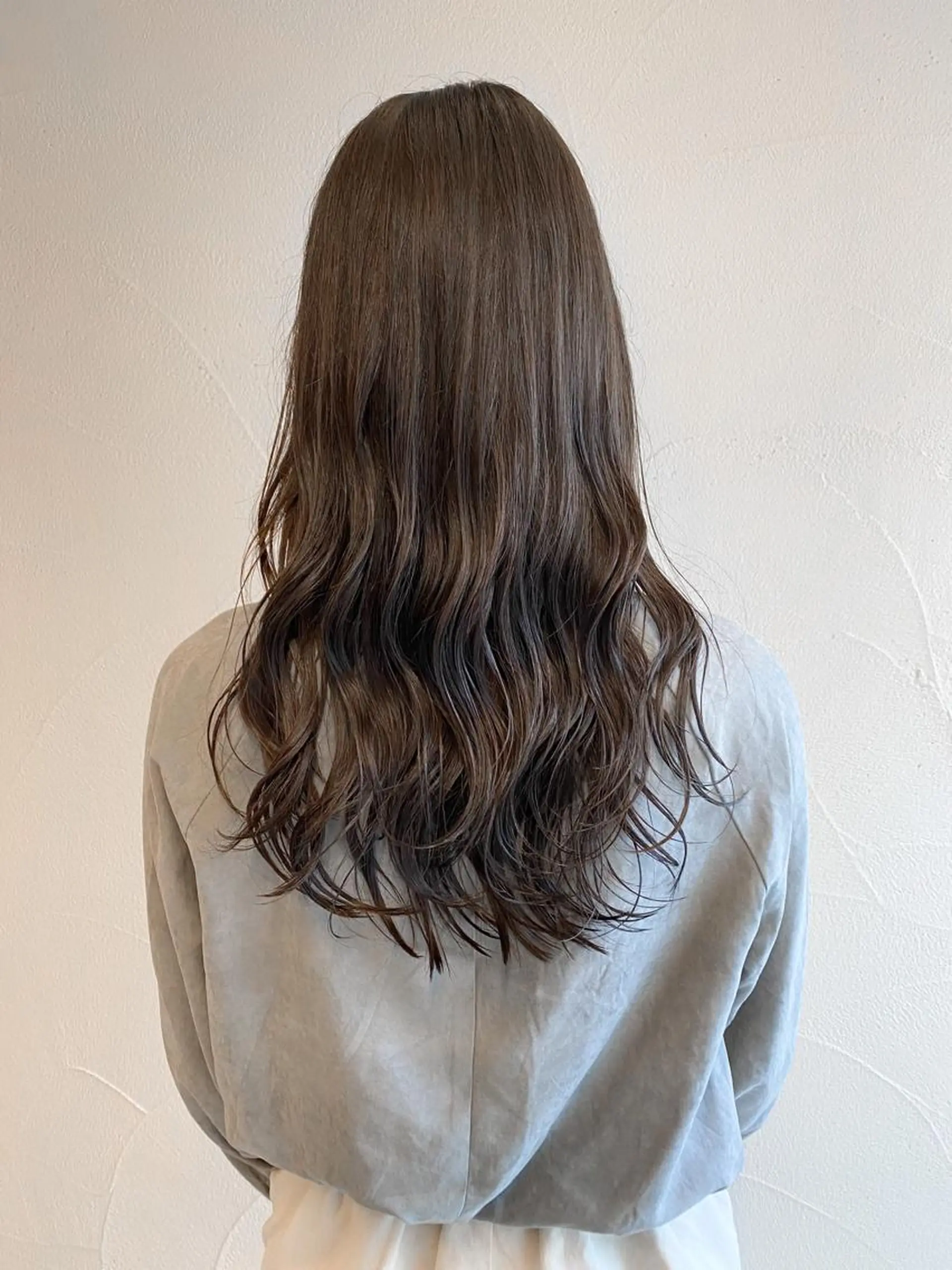 ロング カラー カット ヘアカラー トリートメント ハイトーン×似合わせ 🌱中川慎之介のヘアスタイル
