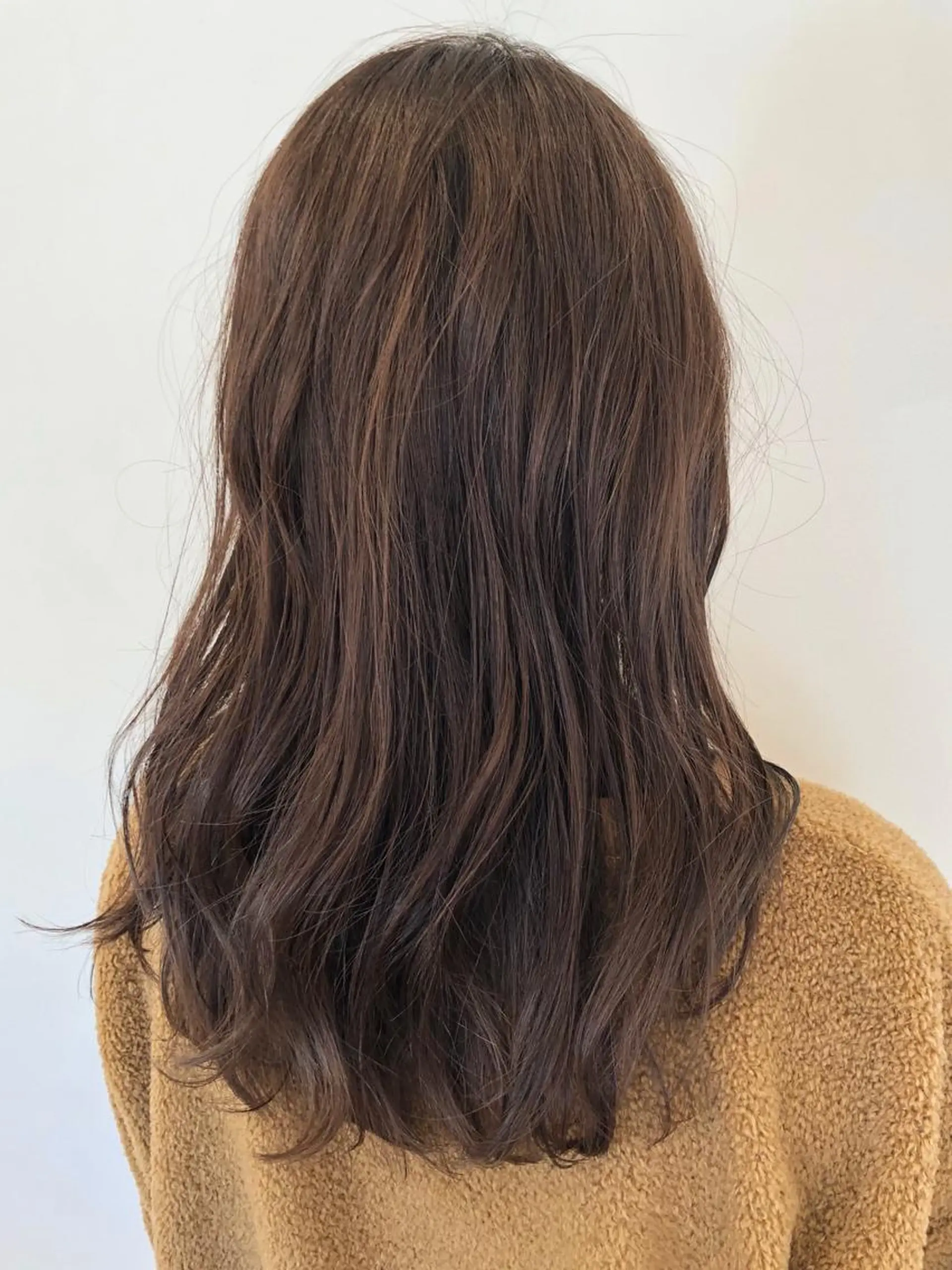 セミロング カラー カット アズール 深谷店のヘアスタイル