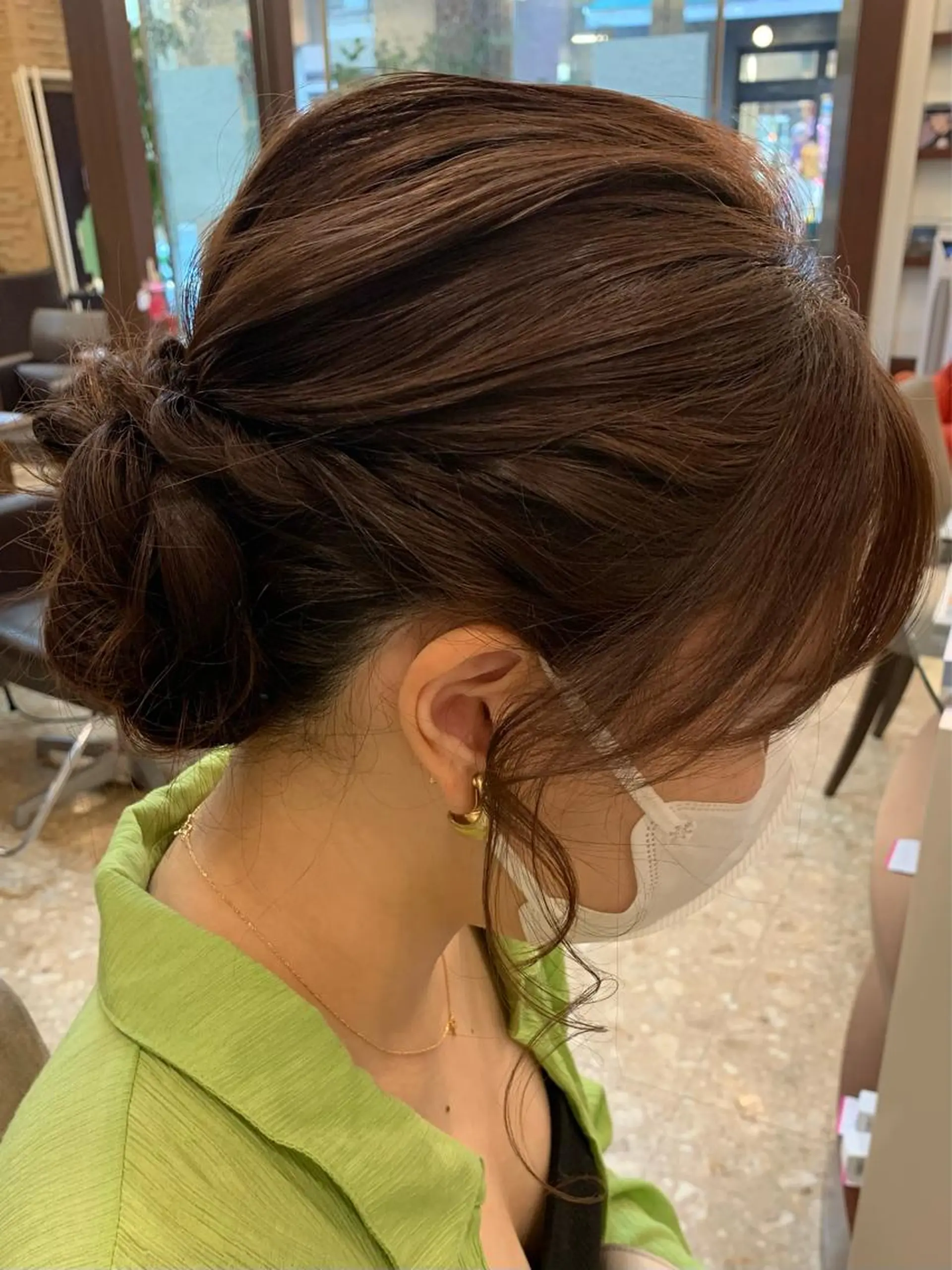 ロング ヘアアレンジ 三ツ井凌 【ヘアケアサロン】のヘアスタイル