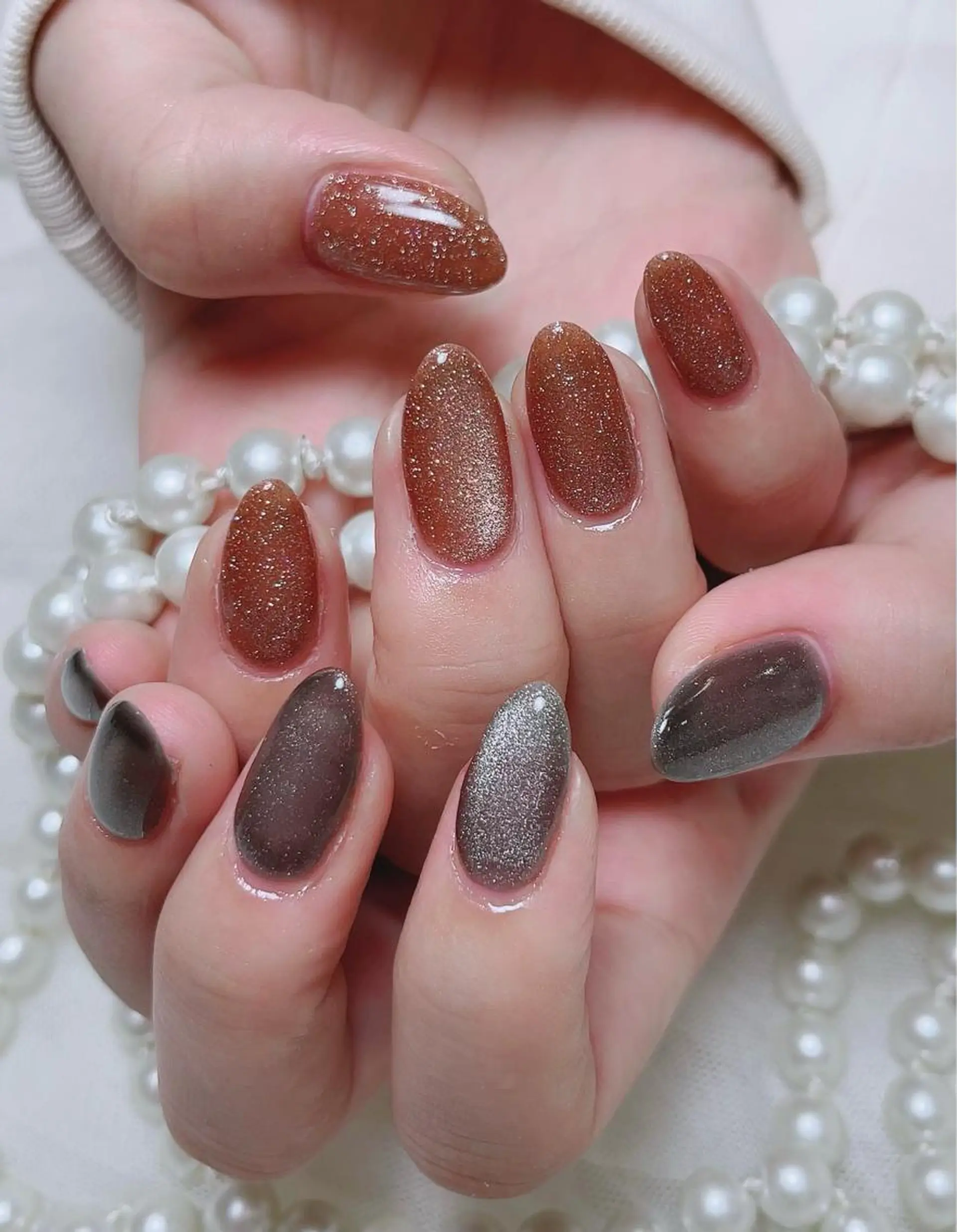 ネイル マグネットネイル La Merのネイルデザイン