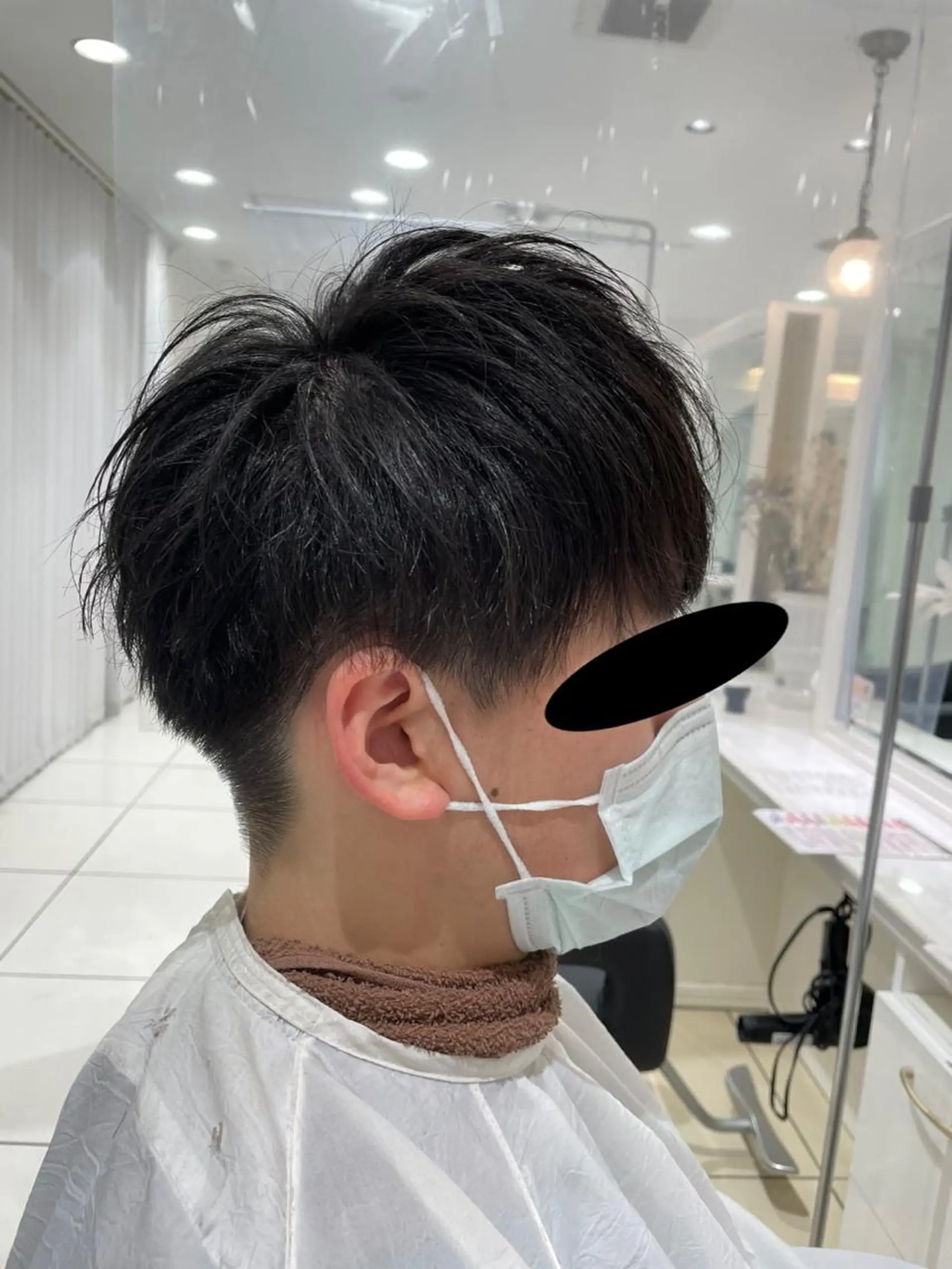 メンズ マッシュ 刈り上げ 🔹メンズ縮毛矯正 川島爽楽🔹のヘアスタイル