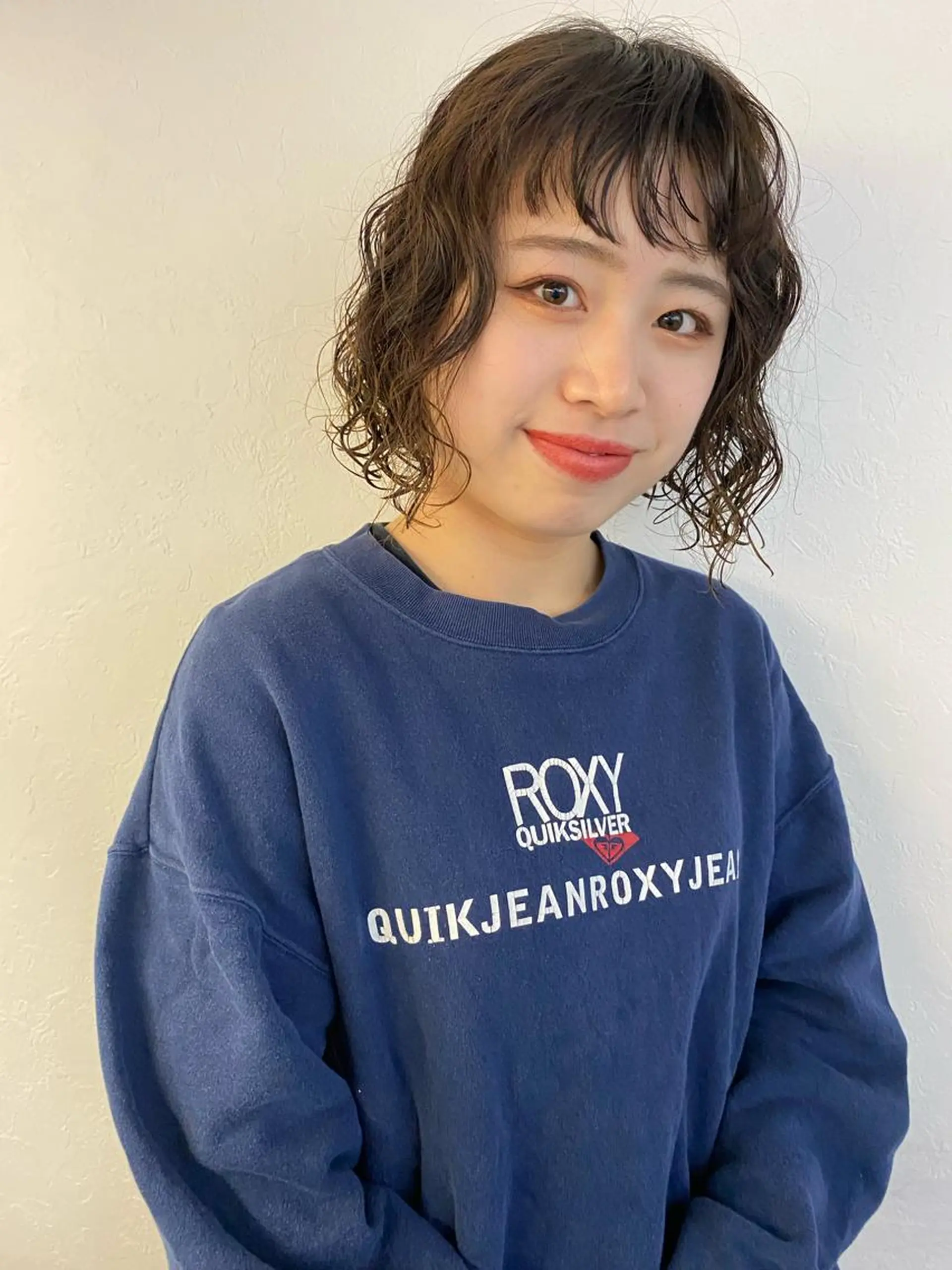 ショート パーマ ボブ 森貴裕/ベージュ/ パーマ/オリーブのヘアスタイル