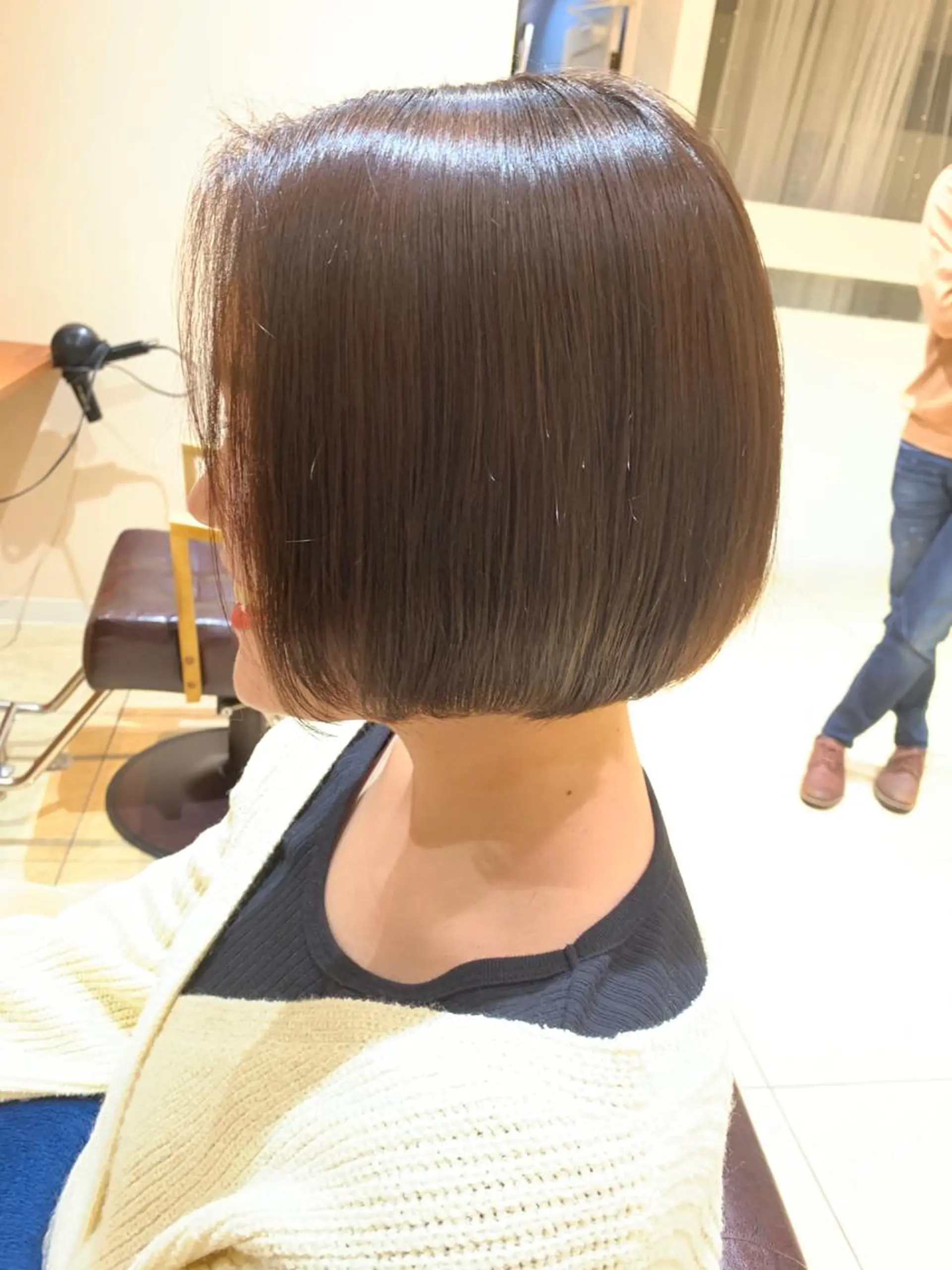 ショート 似合わせカラー/艶 髪質改善/ヨシザキのヘアスタイル