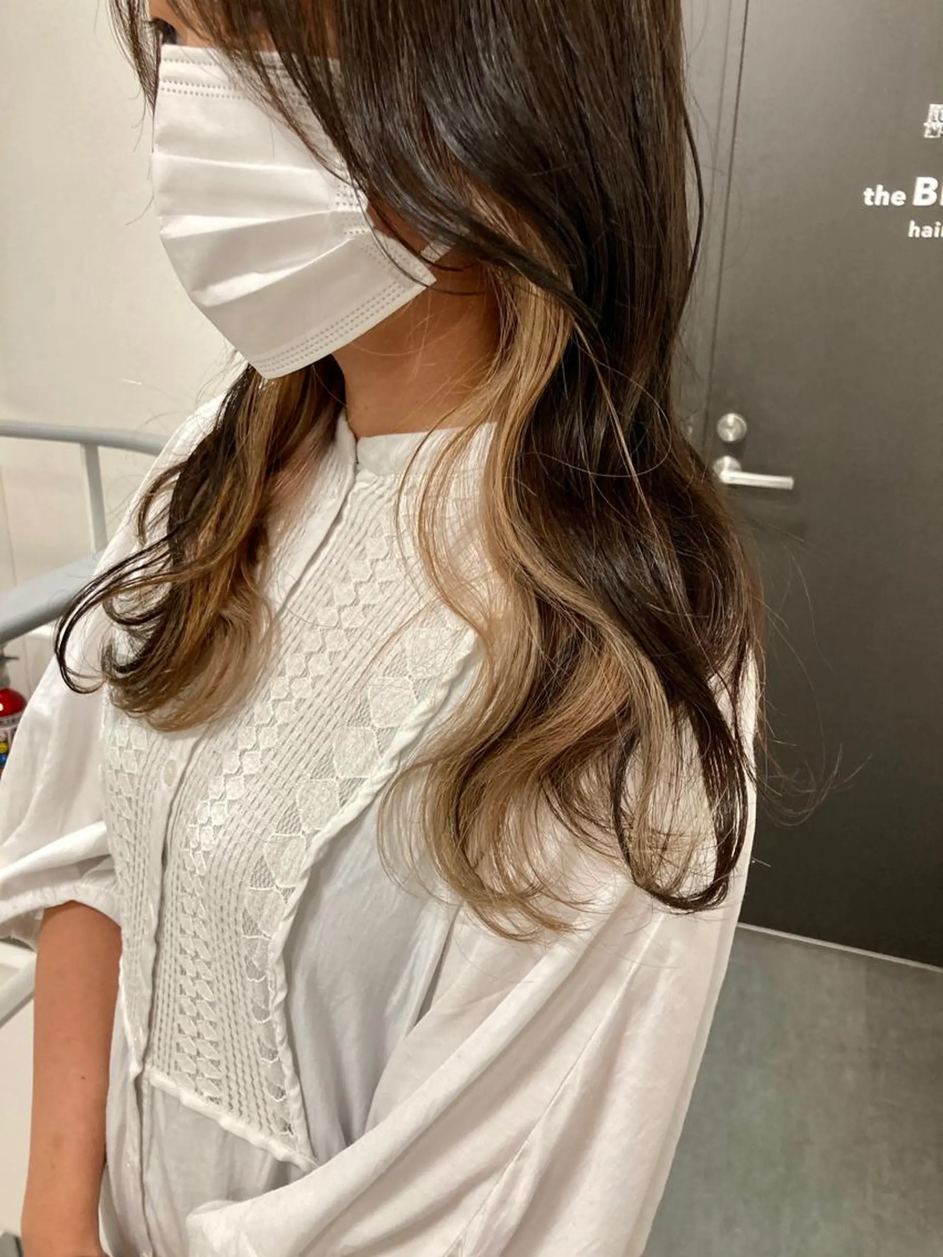 セミロング カラー カット ヘアカラー トリートメント モリ タカユキ🌵のヘアスタイル